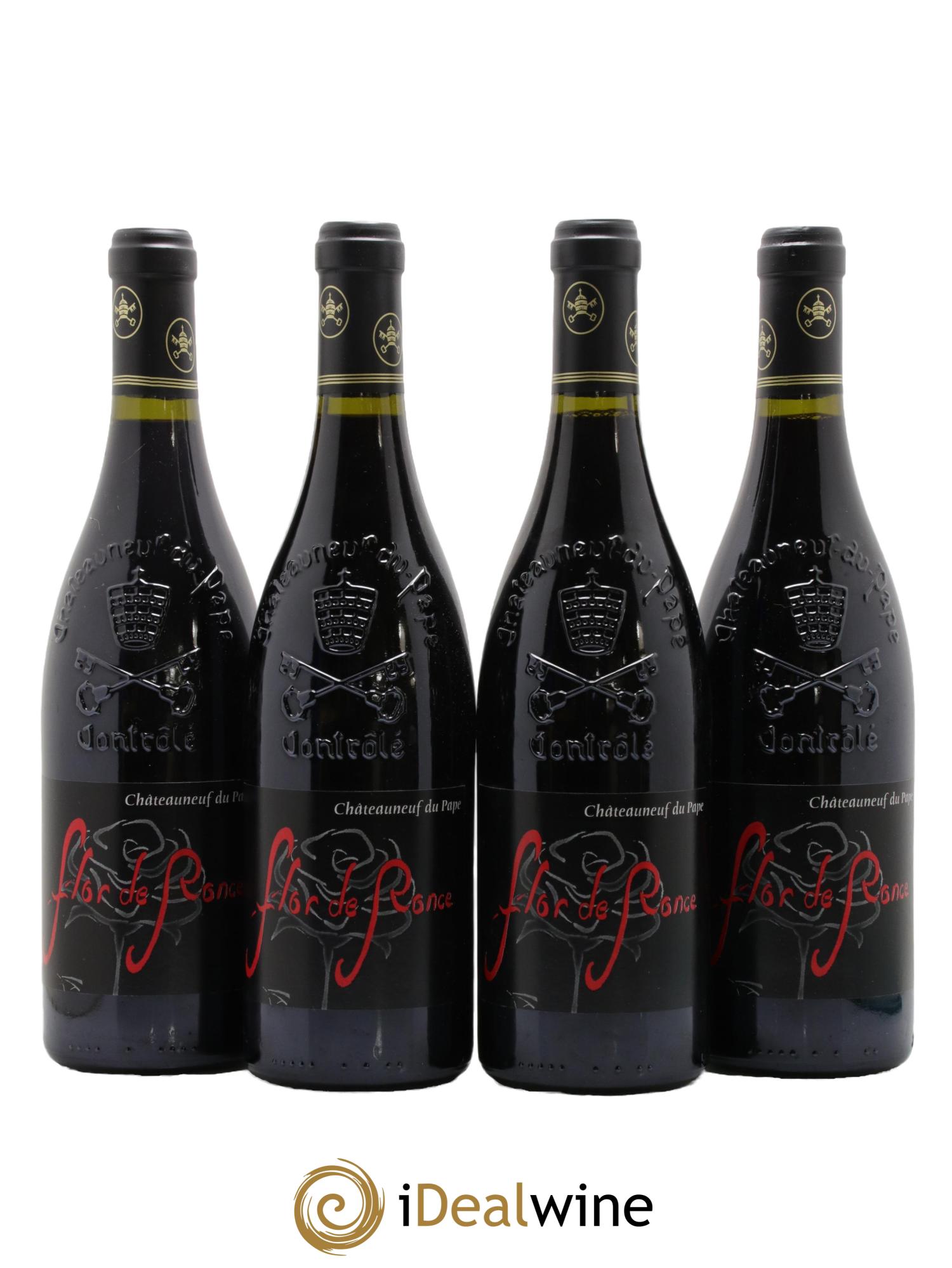 Châteauneuf-du-Pape Flor de Ronce Domaine de la Roncière 2010 - Lotto di 4 bottiglie - 0