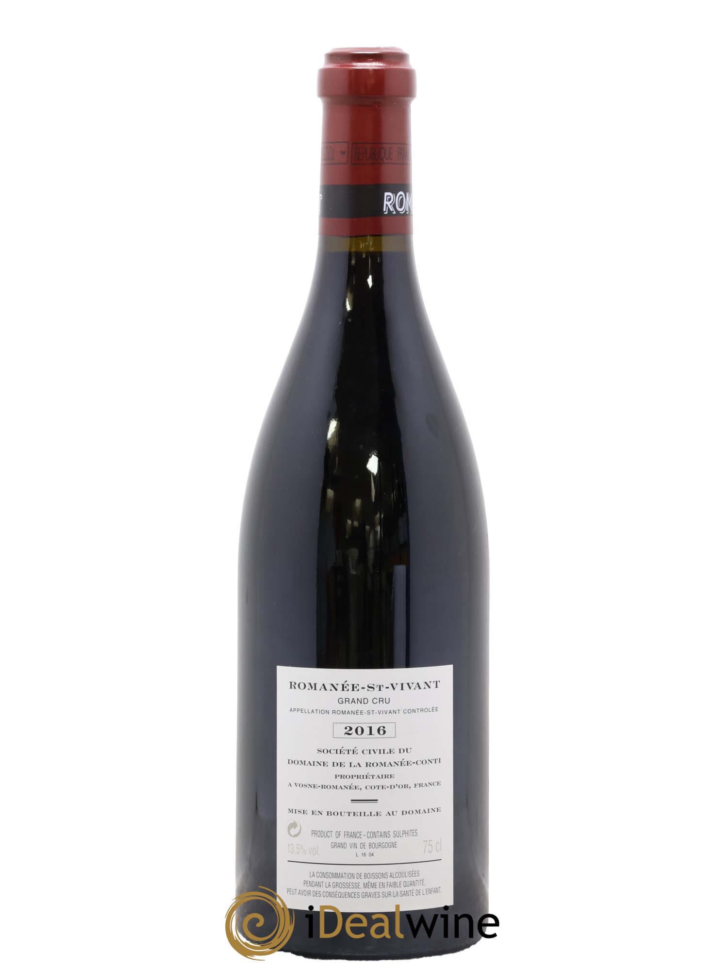 Romanée-Saint-Vivant Grand Cru Domaine de la Romanée-Conti 2016 - Lote de 1 botella - 1