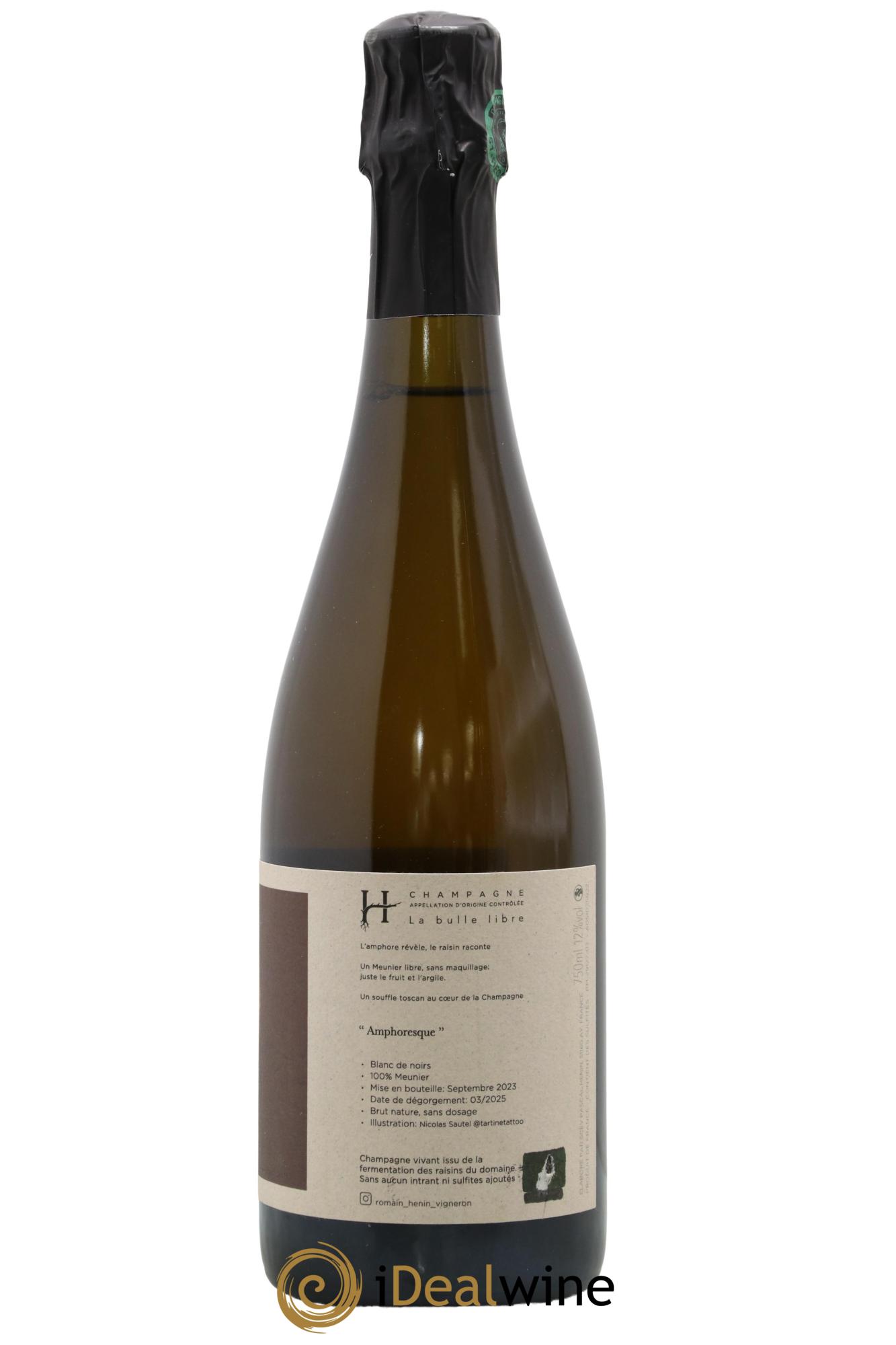 Amphoresque Romain Henin - Lot de 1 bouteille - 1