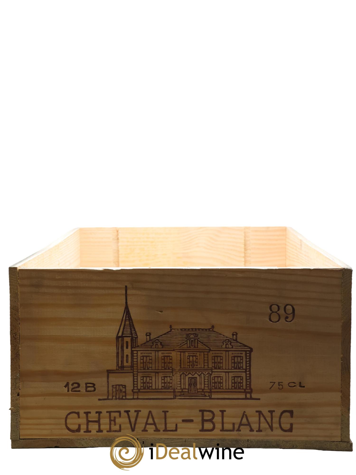 Château Cheval Blanc 1er Grand Cru Classé A 1989 - Lotto di 12 bottiglie - 6