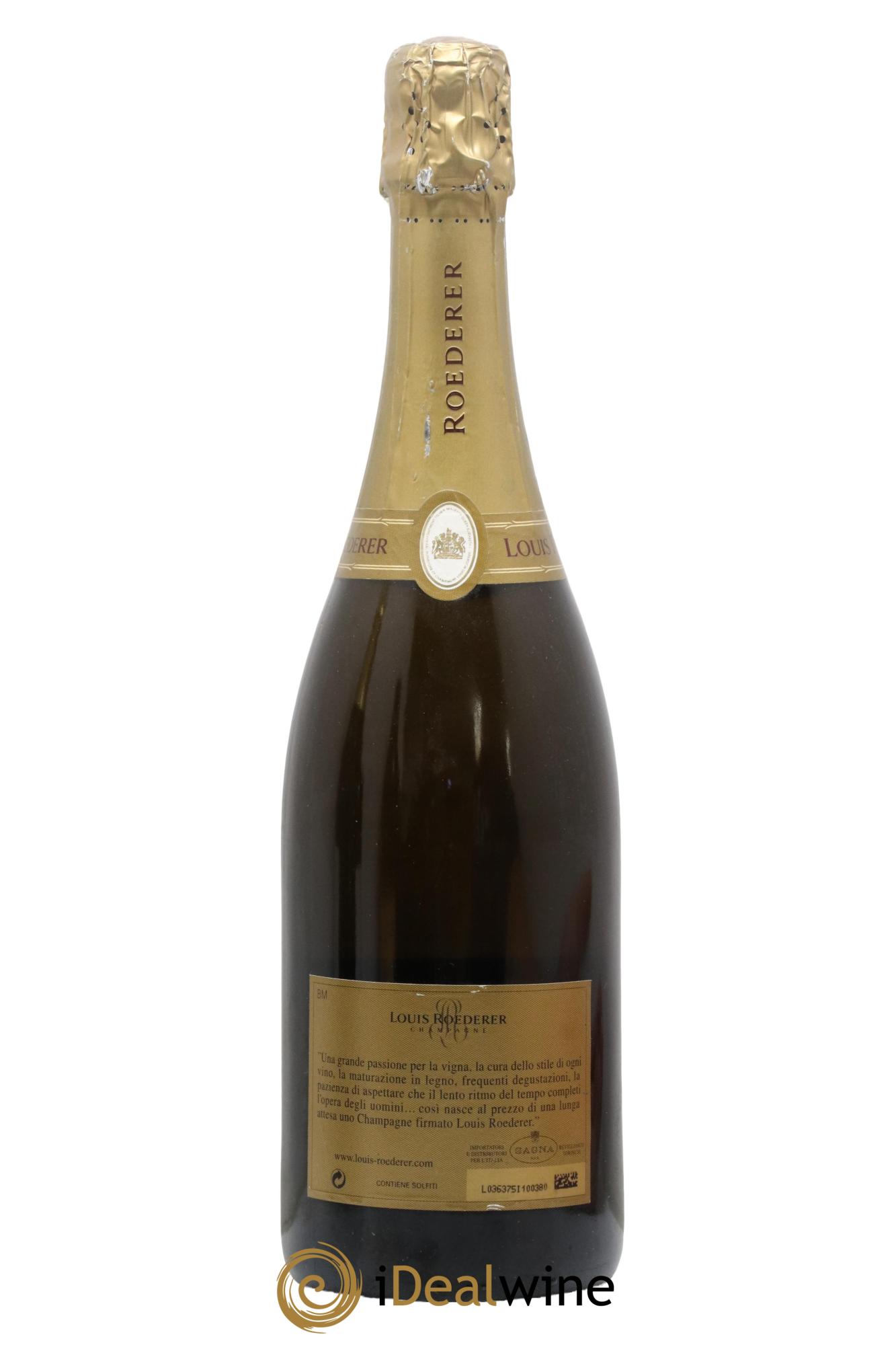Millésimé Brut Louis Roederer 2006 - Lot of 1 bottle - 1