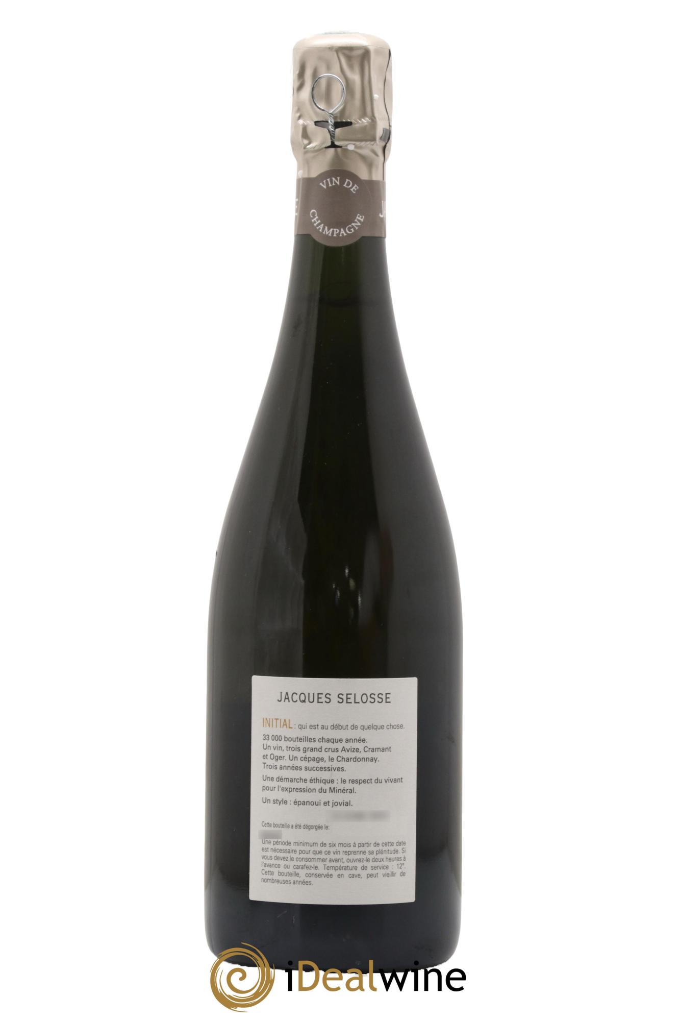 Initial Brut Jacques Selosse - Lotto di 1 bottiglia - 1