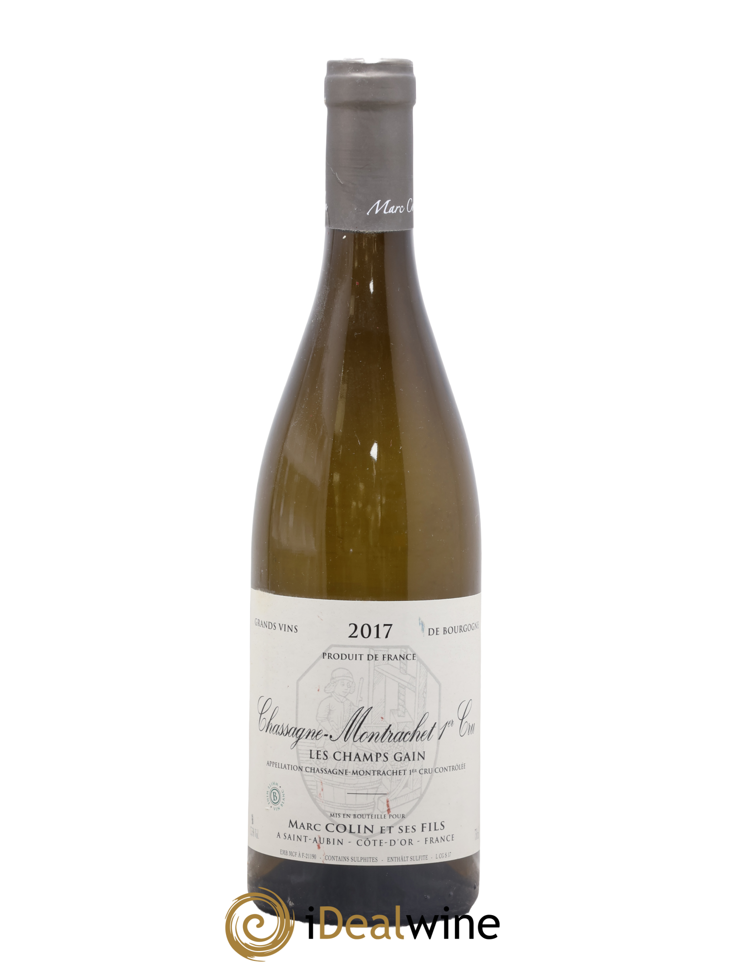 Chassagne-Montrachet 1er Cru Les Champs-Gains Marc Colin & Fils 2017 - Lot de 1 bouteille - 0