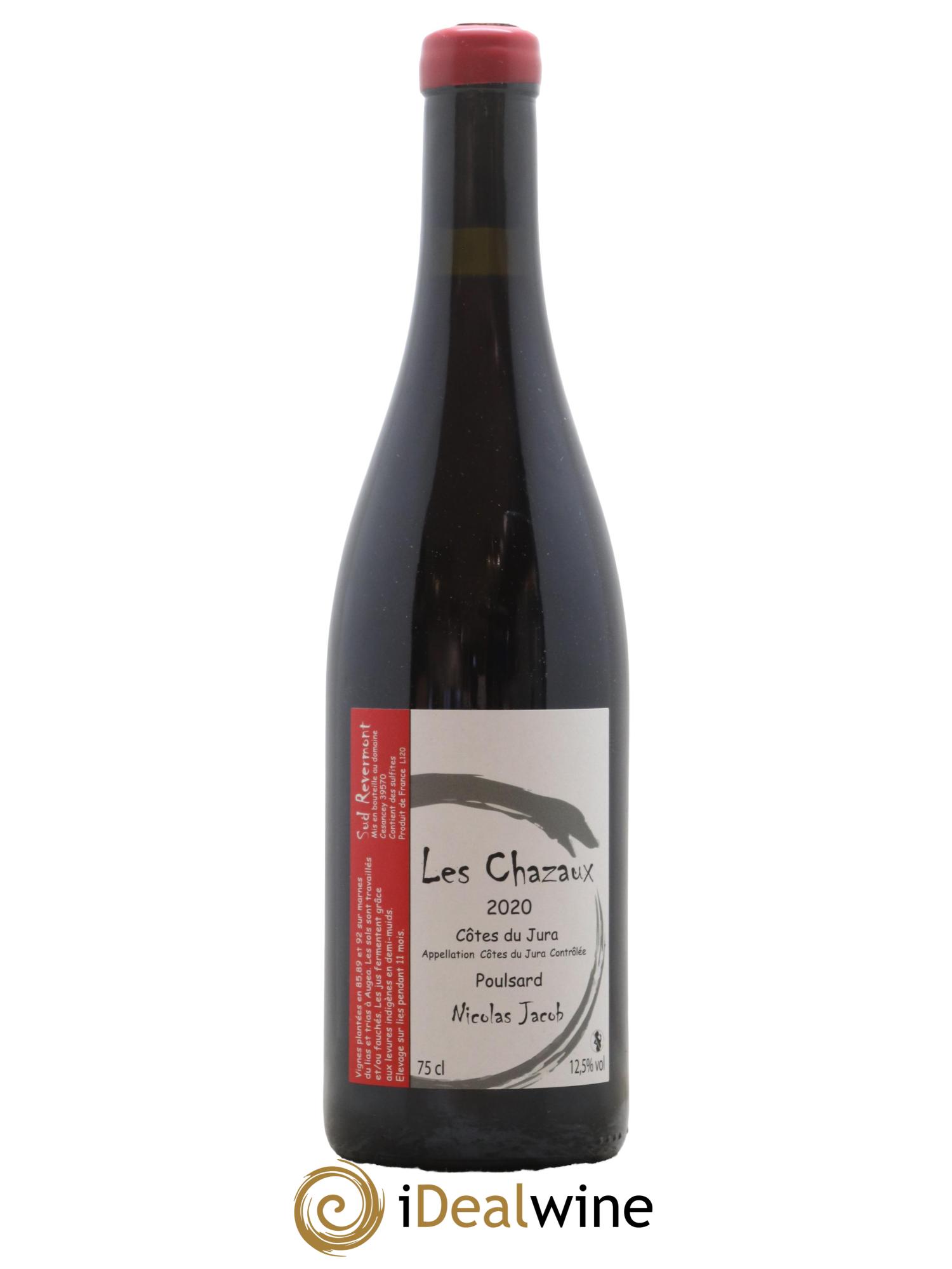 Côtes du Jura Poulsard Les Chazaux Nicolas Jacob 2020 - Lot de 1 bouteille - 0