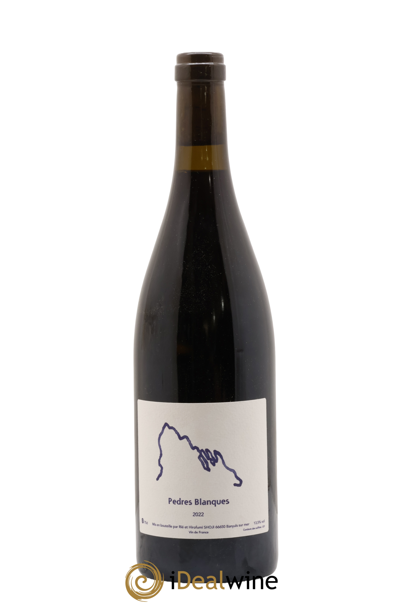 Vin de France Pedres Blanques Rié et Hirofumi Shoji 2022 - Lot de 1 bouteille - 0