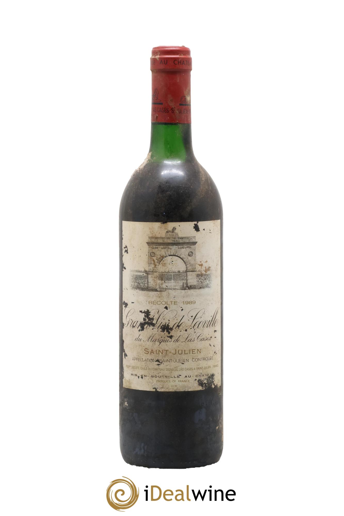 Château Léoville Las Cases 2ème Grand Cru Classé 1989 - Lot de 1 bouteille - 0