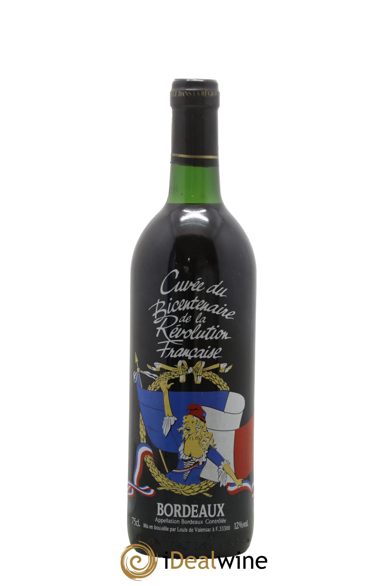 Bordeaux Cuvée du Bicentenaire de la Révolution Française - Lot de 1 bouteille - 0