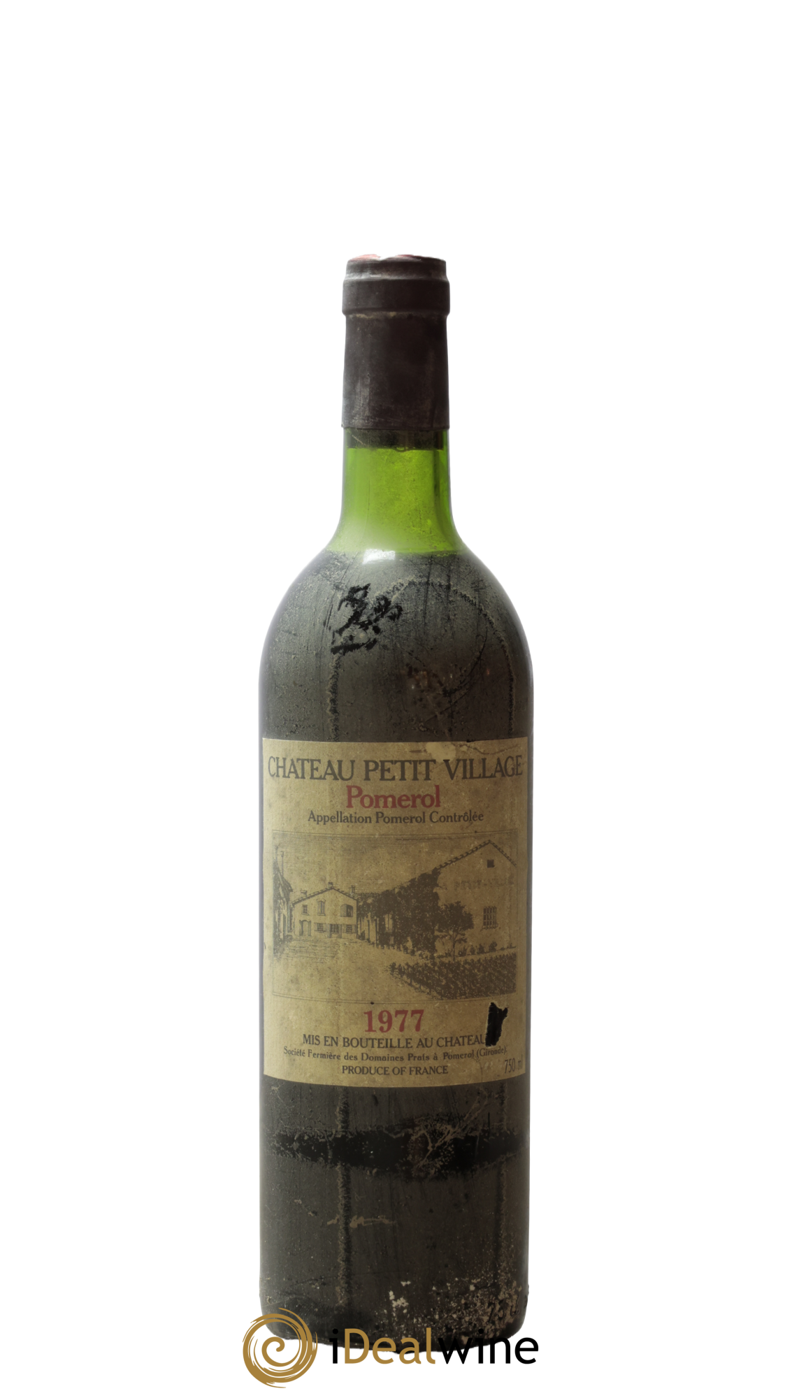 Château Petit Village 1977 - Lotto di 1 bottiglia - 0