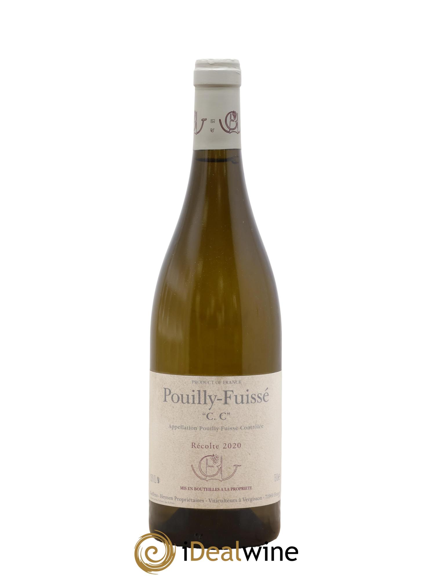 Pouilly-Fuissé C.C. Guffens-Heynen 2020 - Lot de 1 bouteille - 0