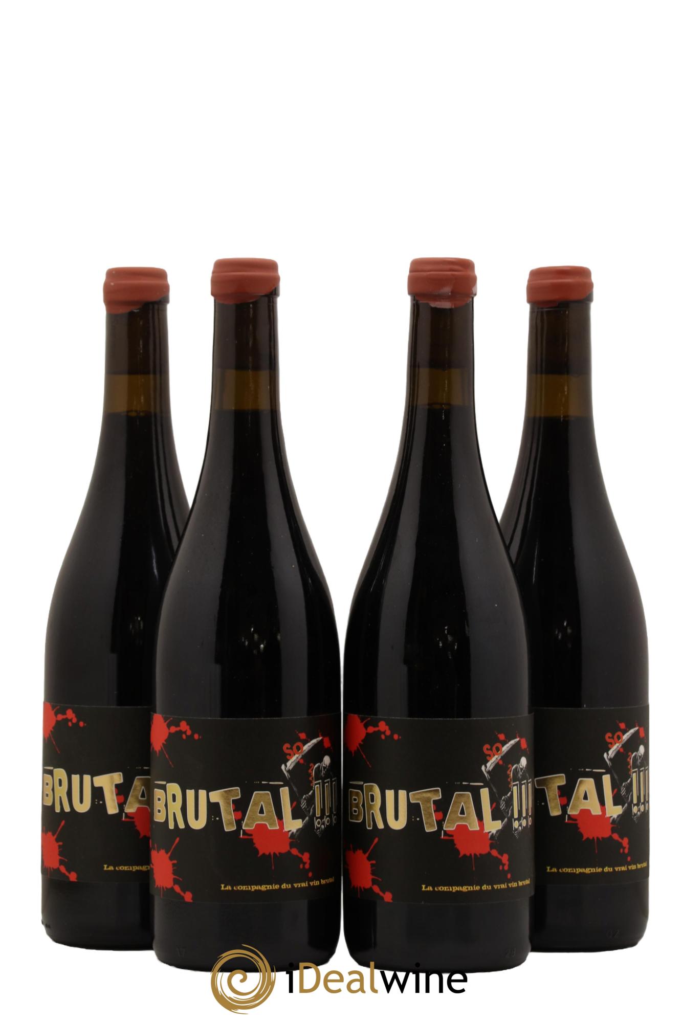 Vin de France Brutal La Sorga Anthony Tortul 2018 - Lot de 4 bouteilles - 0