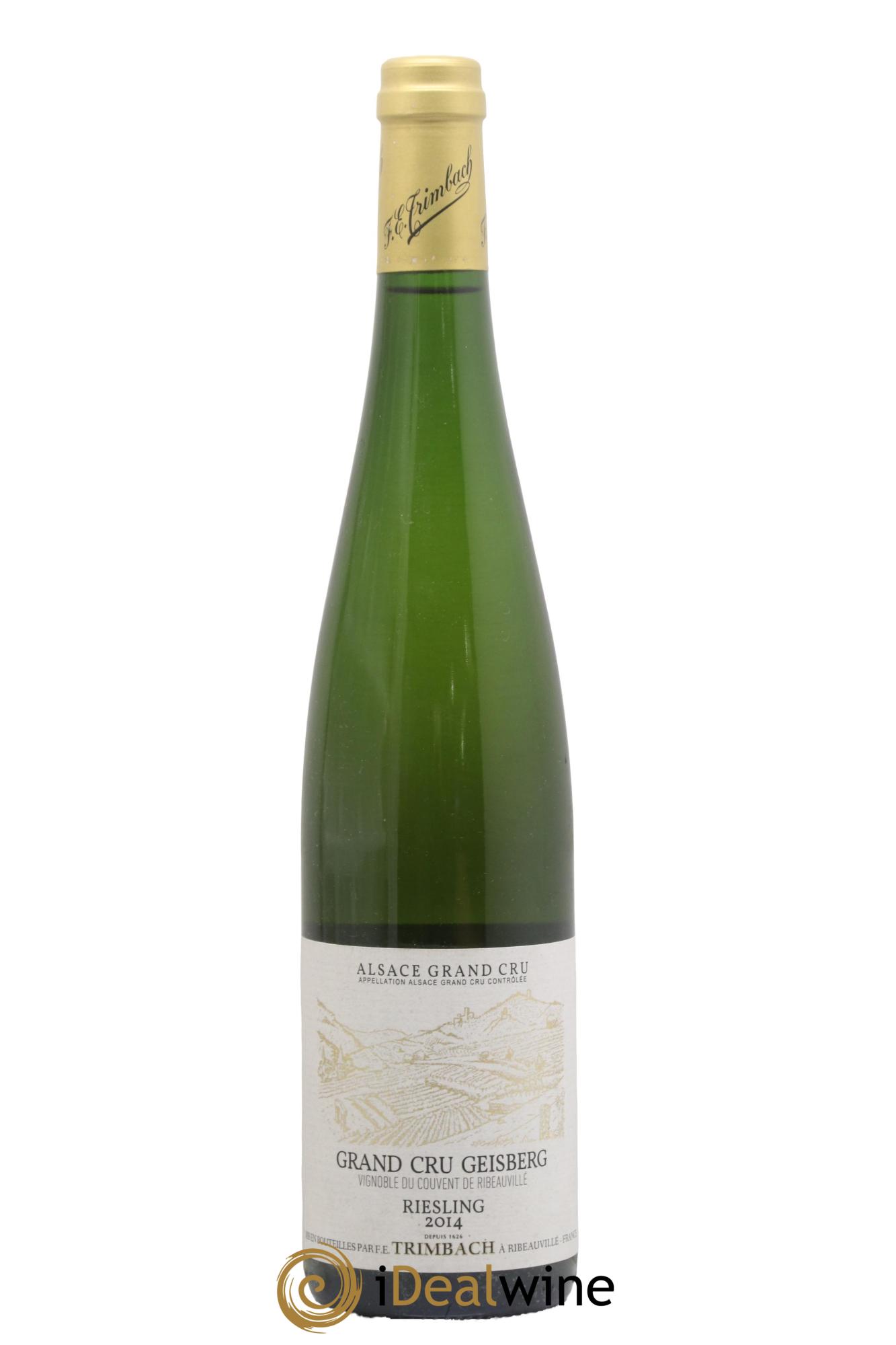 Alsace Riesling Grand Cru Geisberg Trimbach (Domaine) 2014 - Lot de 1 bouteille - 0