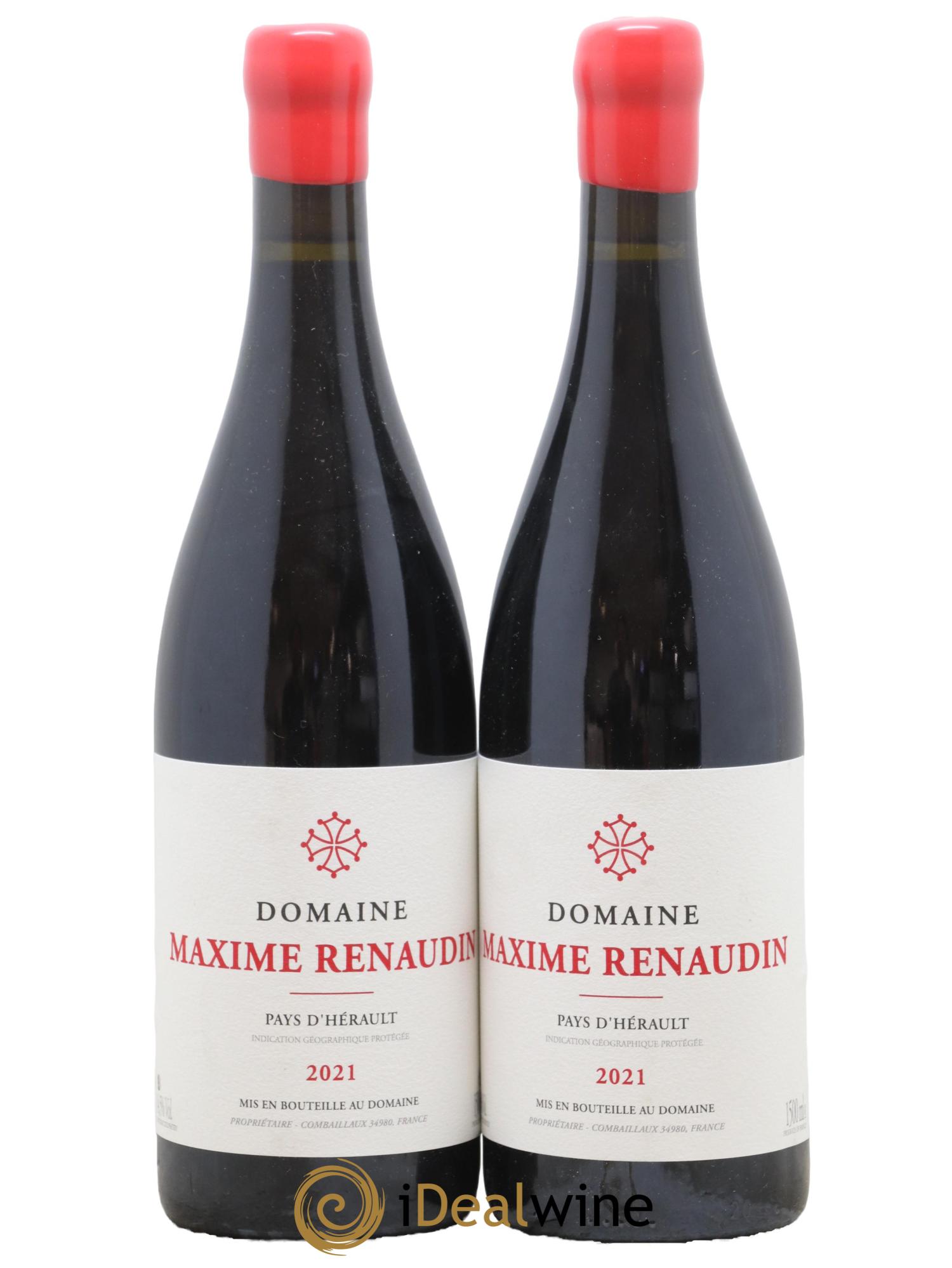 Pays d'Hérault Maxime Renaudin 2021 - Lot de 2 bouteilles - 0