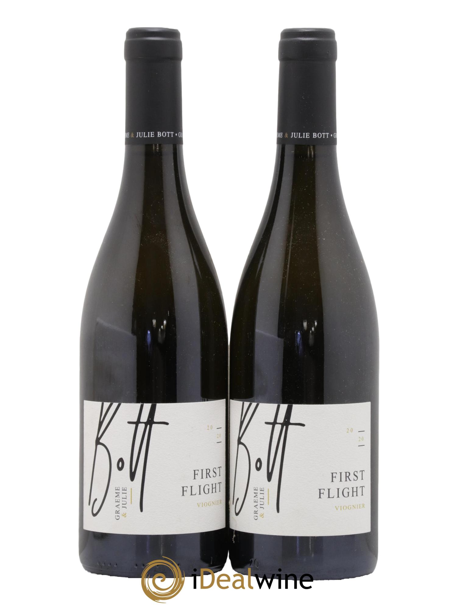 Collines Rhodaniennes Viognier First Flight Graeme & Julie Bott 2020 - Lot de 2 bouteilles - 0