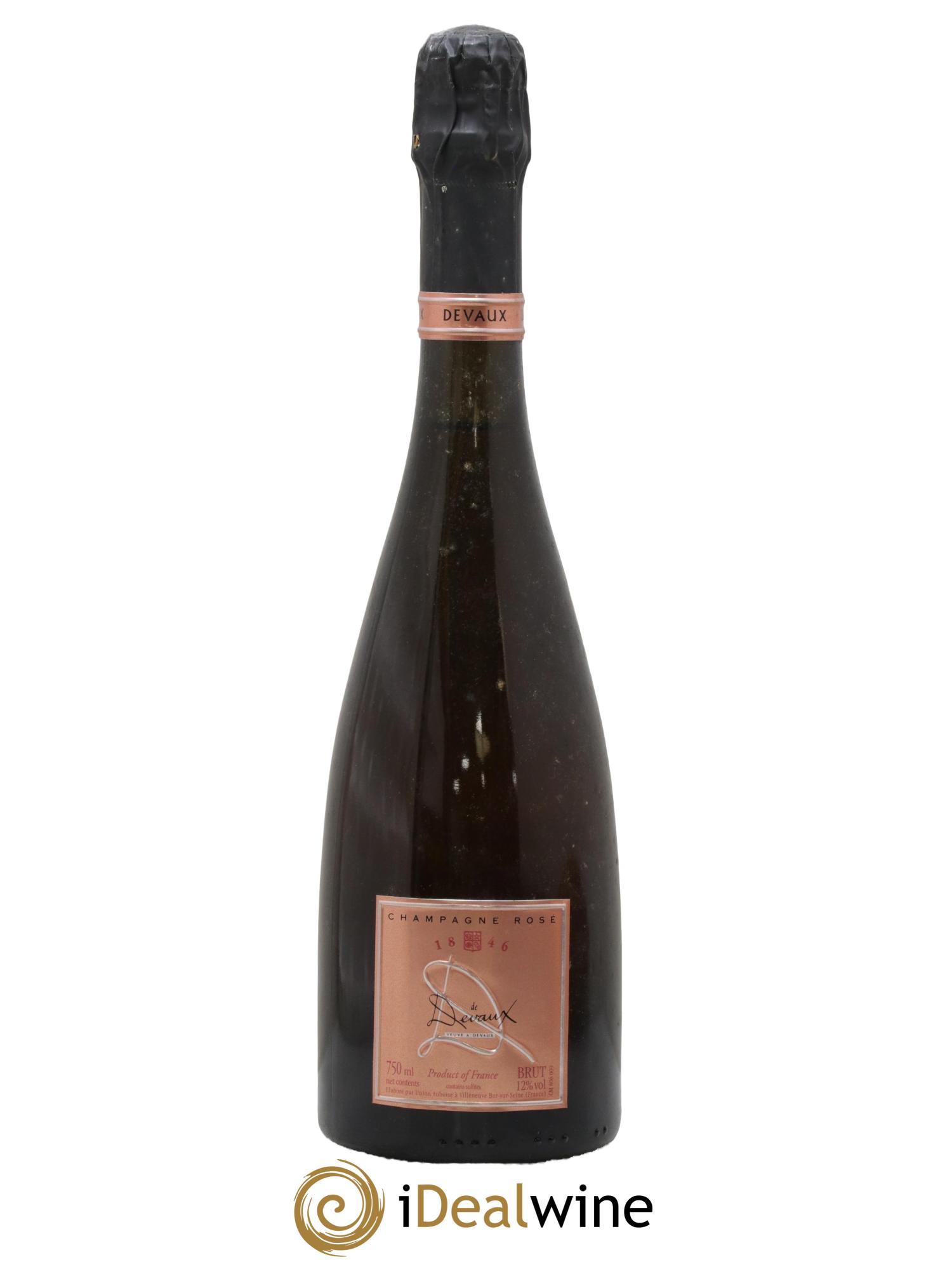 Champagne - Brut Rosé Maison Devaux - Lot de 1 bouteille - 0