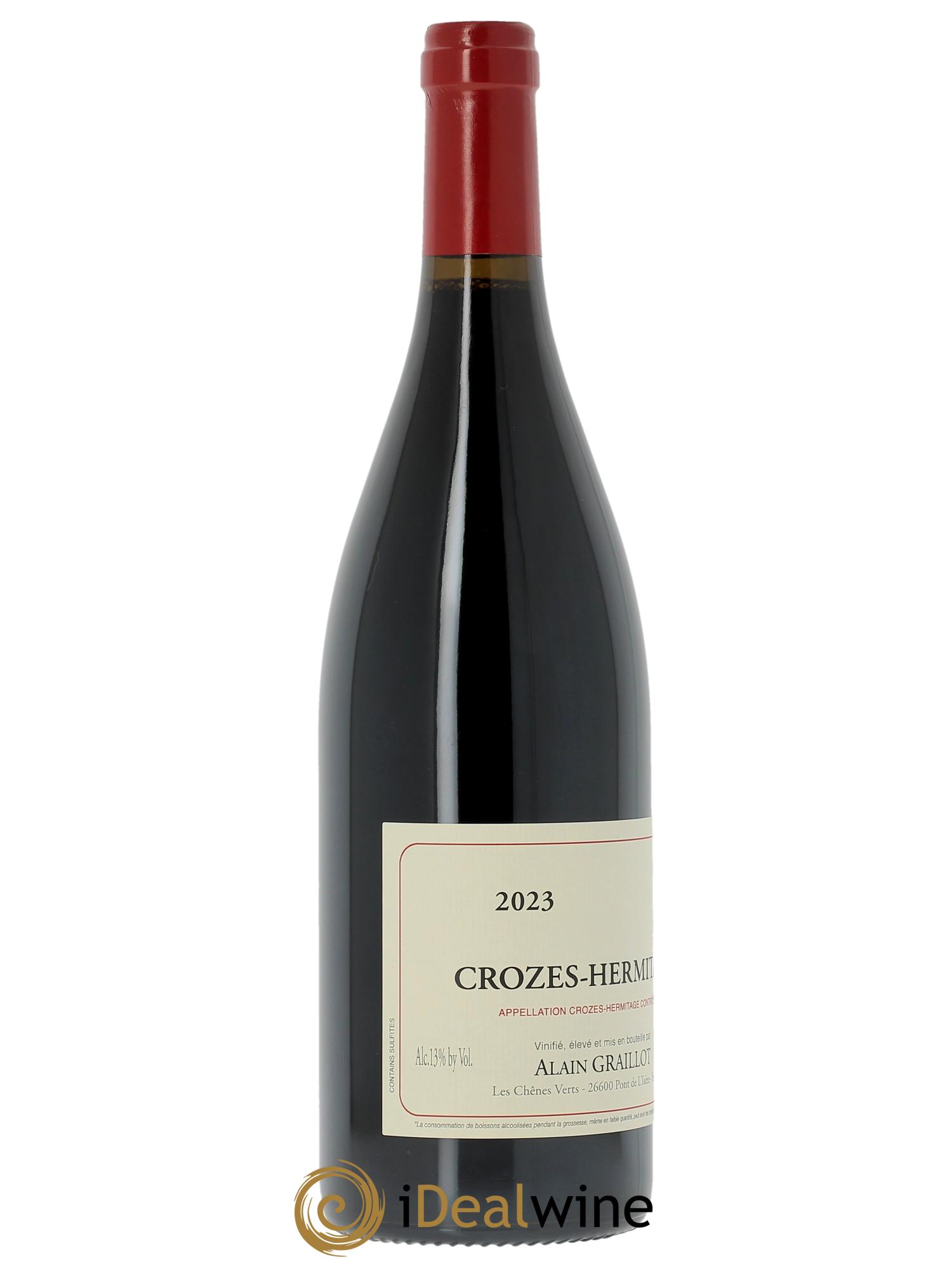 Crozes-Hermitage Domaine Graillot  2023 - Lot de 1 bouteille - 2
