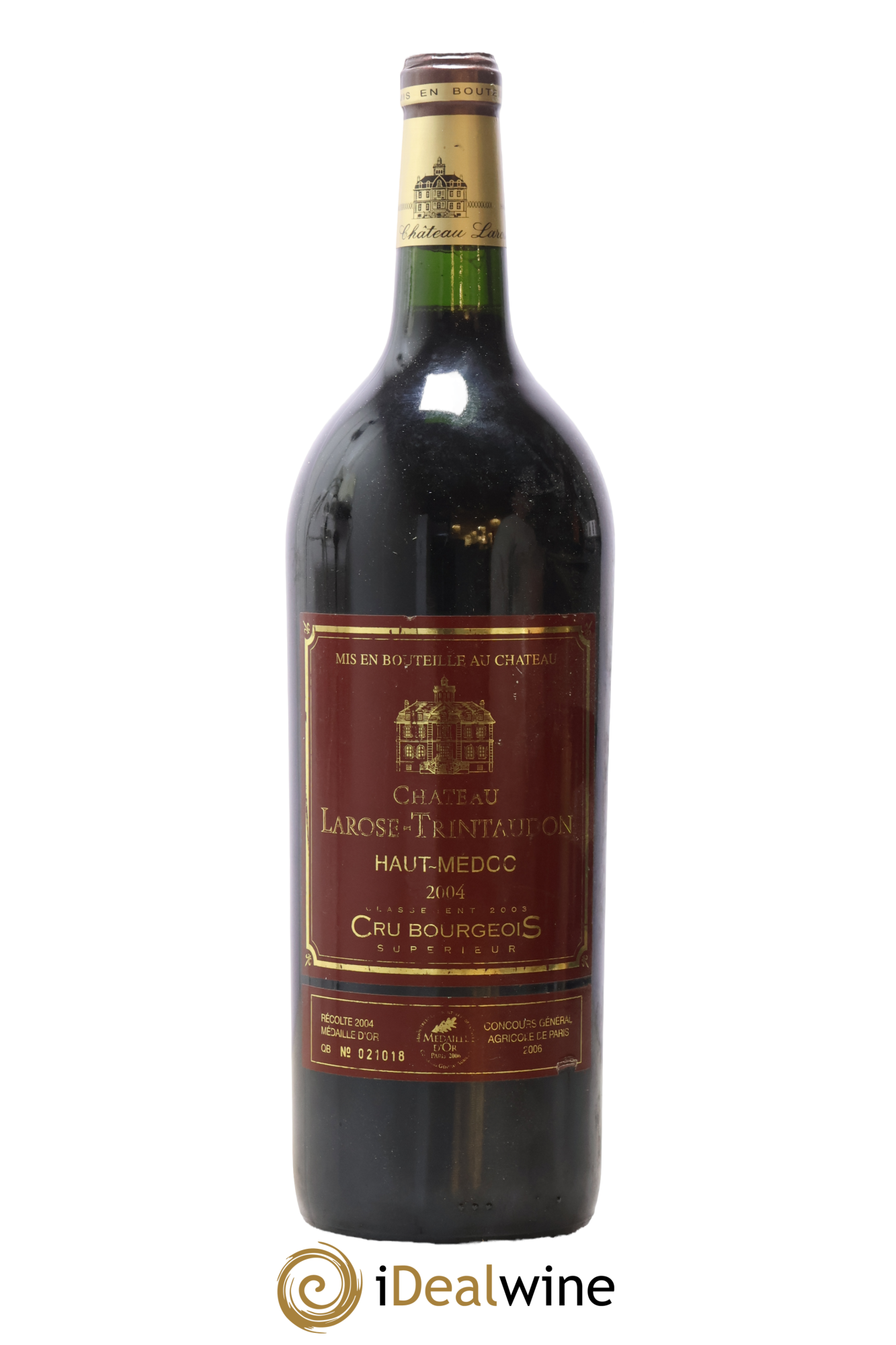 Château Larose Trintaudon Cru Bourgeois 2004 - Lot de 1 magnum - 0