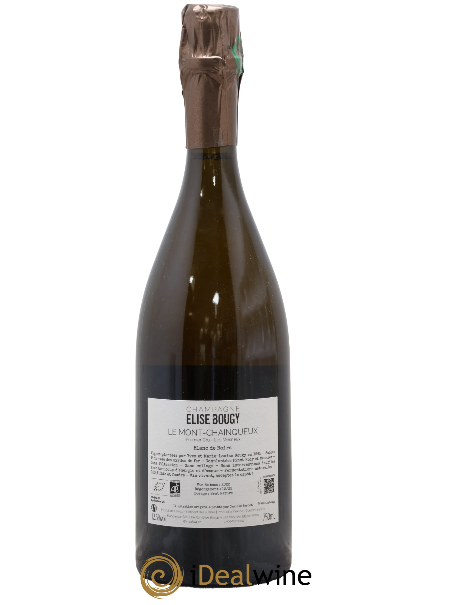 Les Mesneux Le Mont Chainqueux Elise Bougy - Posten von 1 Flasche - 1
