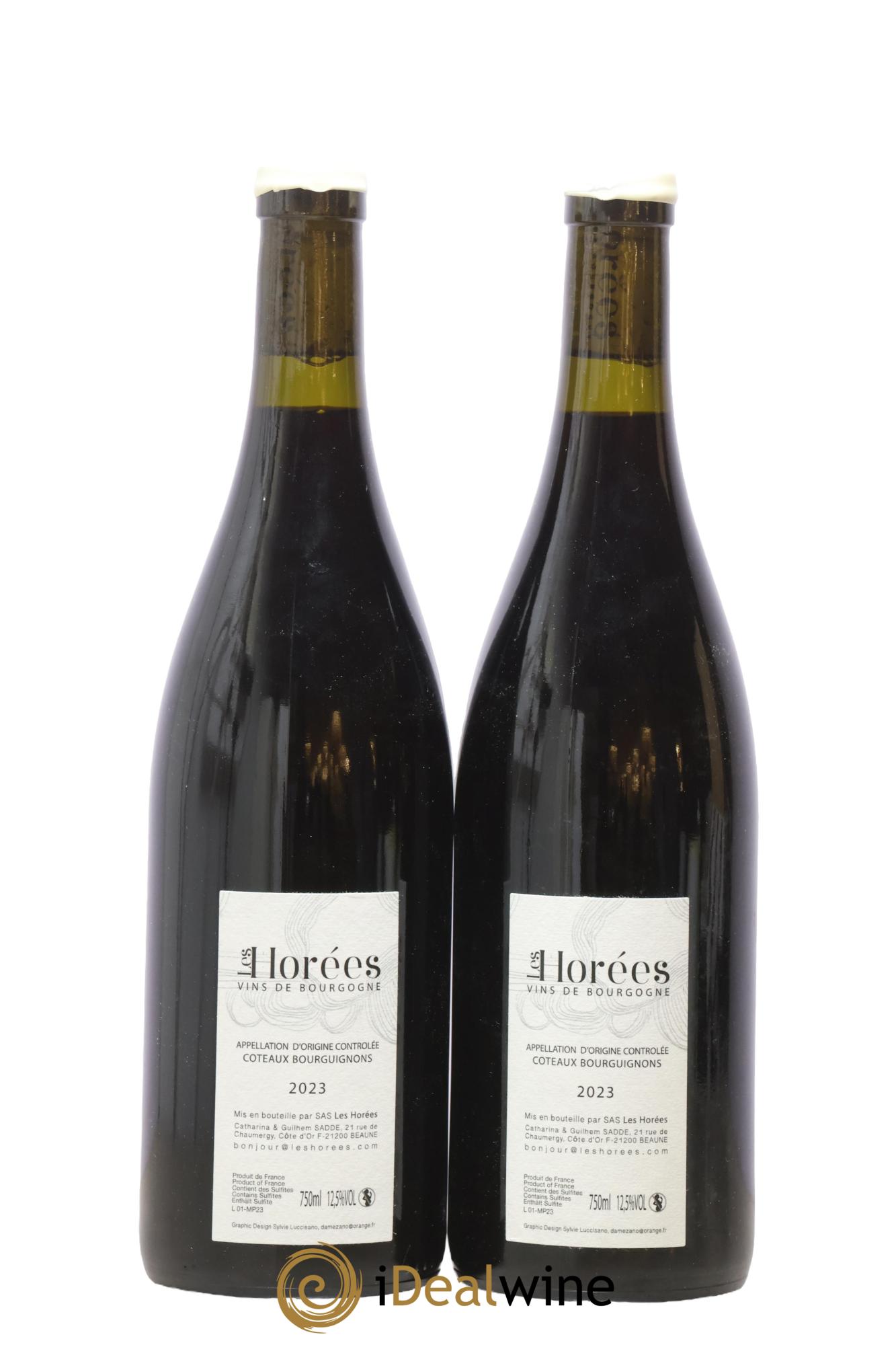 Côteaux Bourguignons Mon Poulain Les Horées 2023 - Lotto di 2 bottiglie - 1