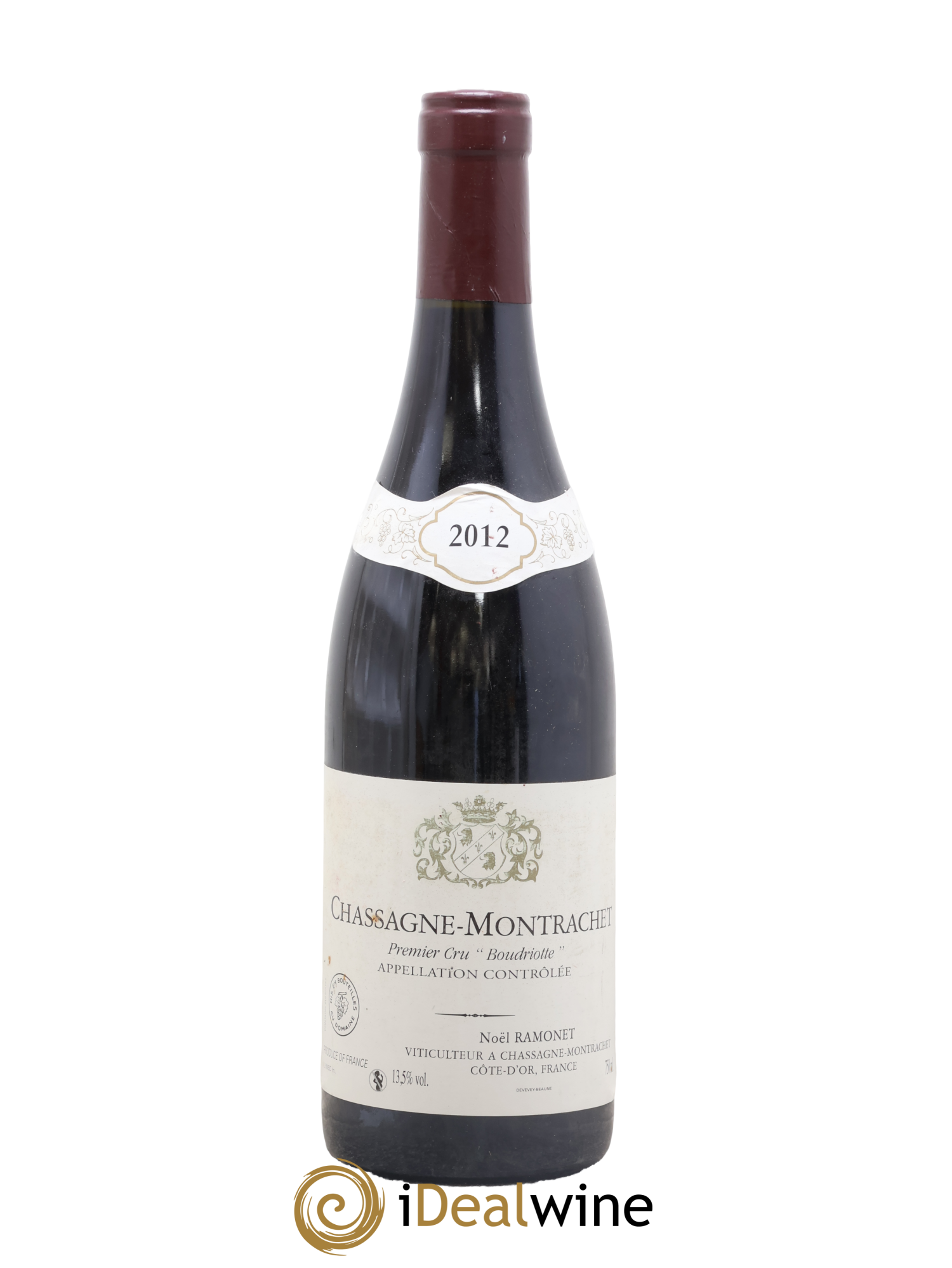 Chassagne-Montrachet 1er Cru Boudriotte Ramonet (Domaine) 2012 - Posten von 1 Flasche - 0