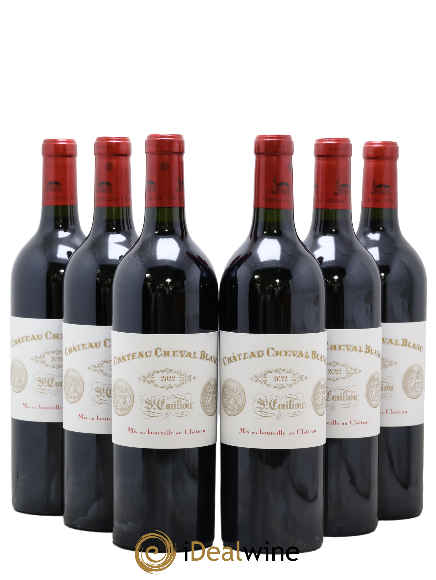 Château Cheval Blanc 1er Grand Cru Classé A 2022 - Posten von 6 Flaschen - 0