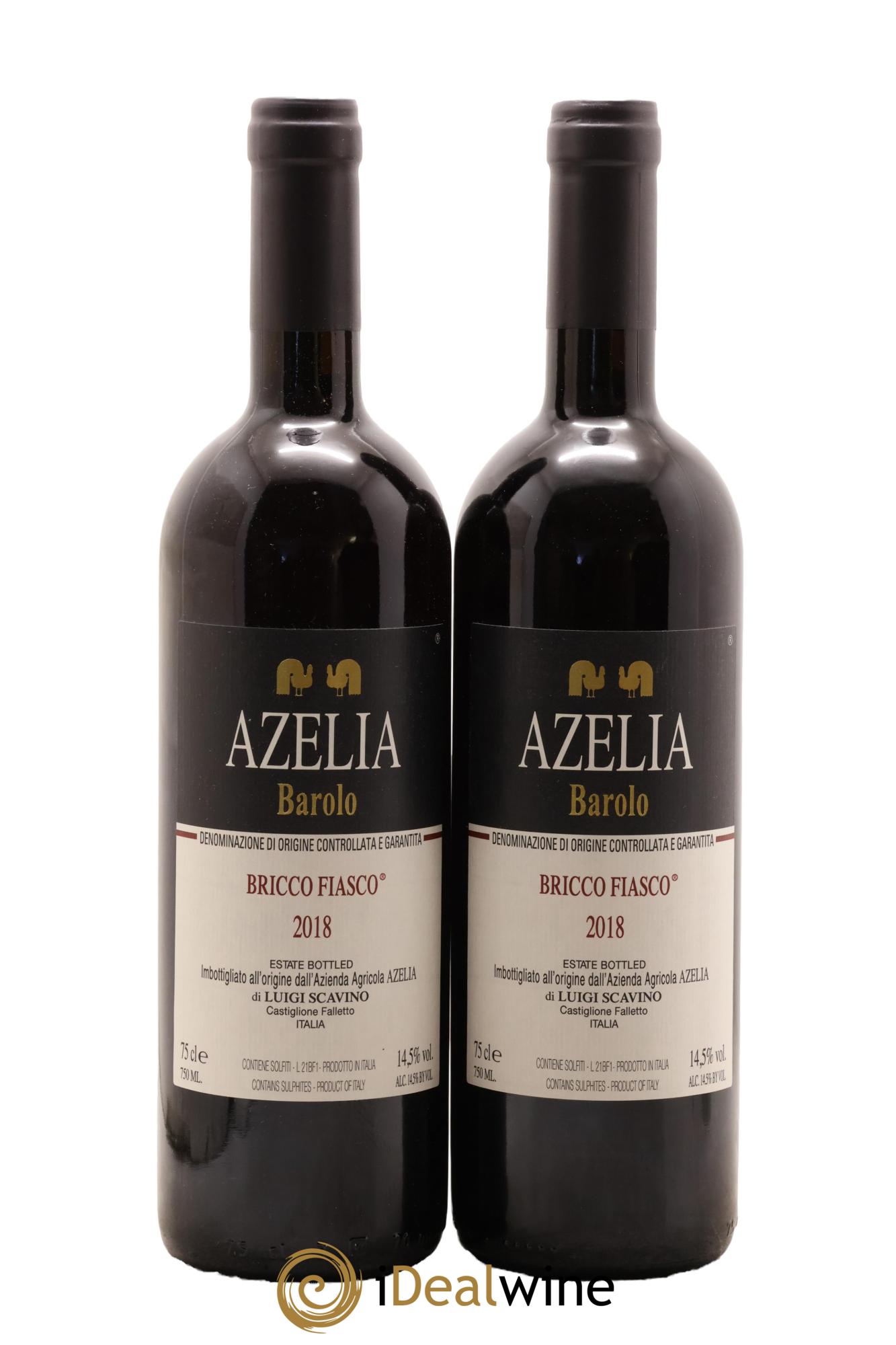 Barolo Bricco Fiasco Azelia Luigi Scavino 2018 - Lot of 2 bottles - 0