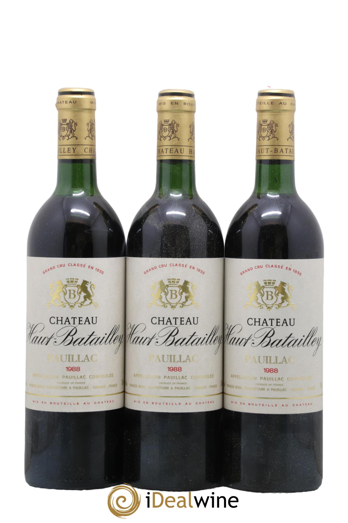 Château Haut Batailley 5ème Grand Cru Classé 1988 - Lot de 12 bouteilles - 4