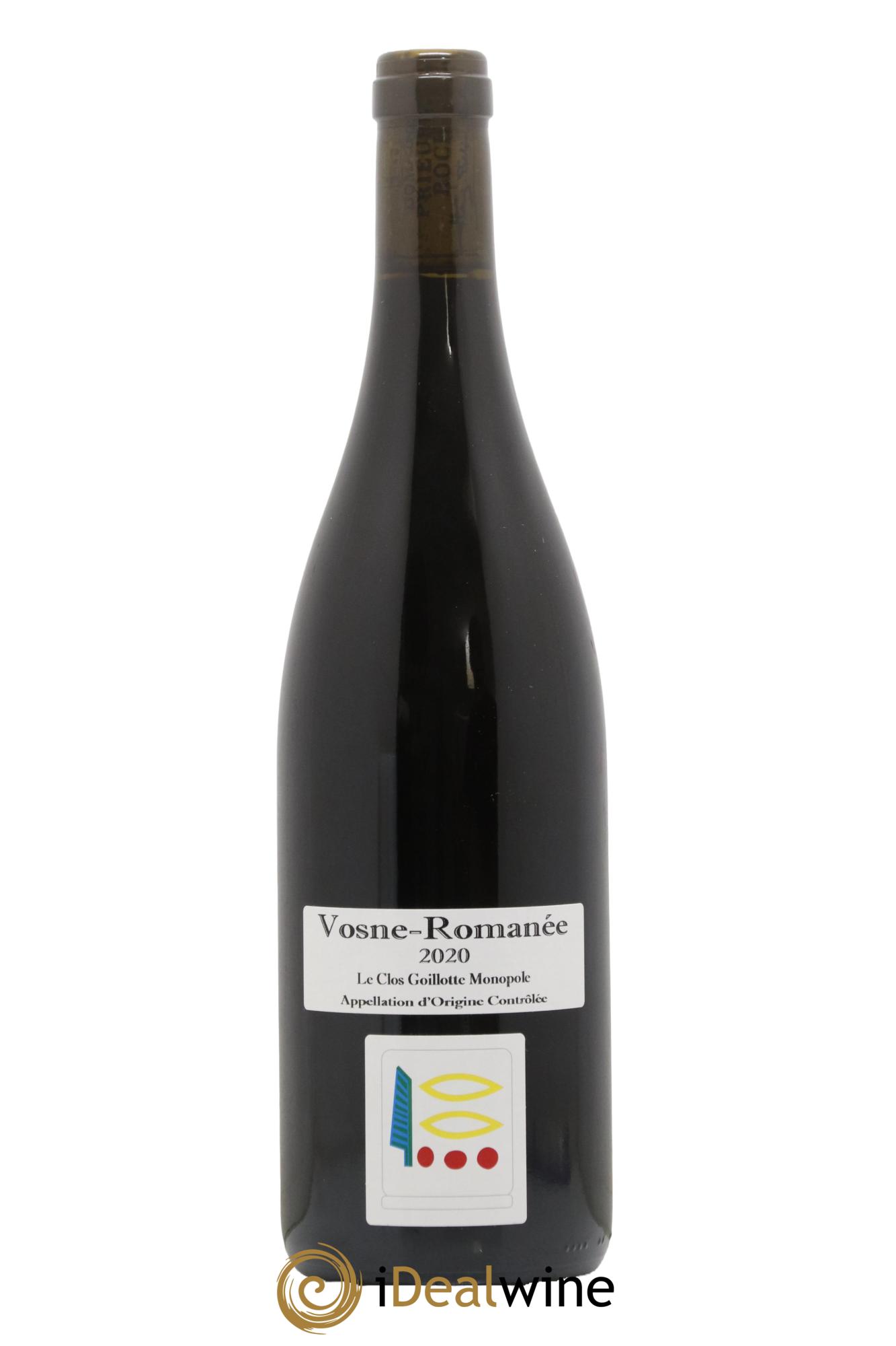 Vosne-Romanée Le Clos Goillotte Prieuré Roch 2020 - Lot de 1 bouteille - 0