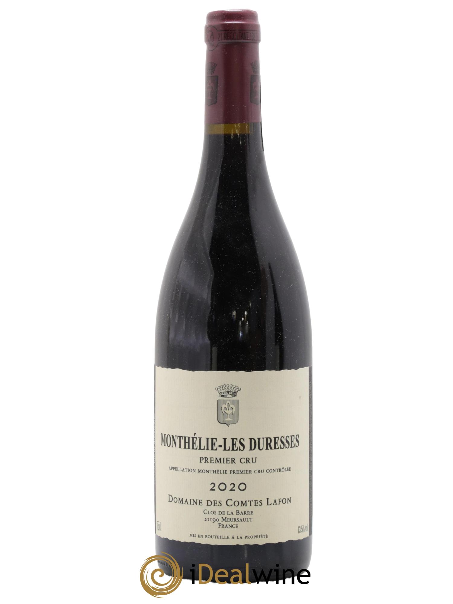 Monthélie 1er Cru Les Duresses Comtes Lafon (Domaine des) 2020 - Lot de 1 bouteille - 0