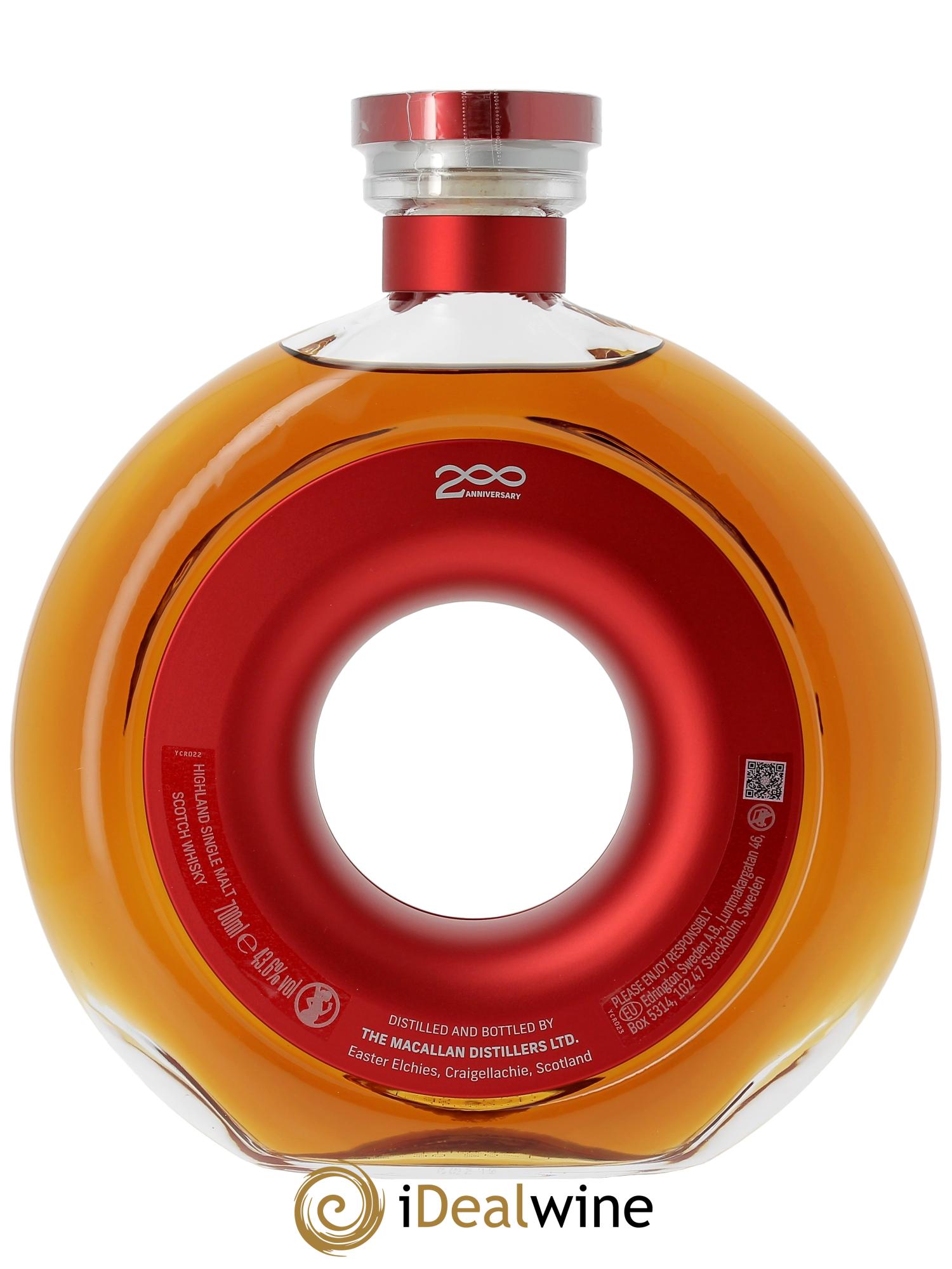 Macallan (The) Time Space Mastery 43.6° - Lot of 1 bottle - 2