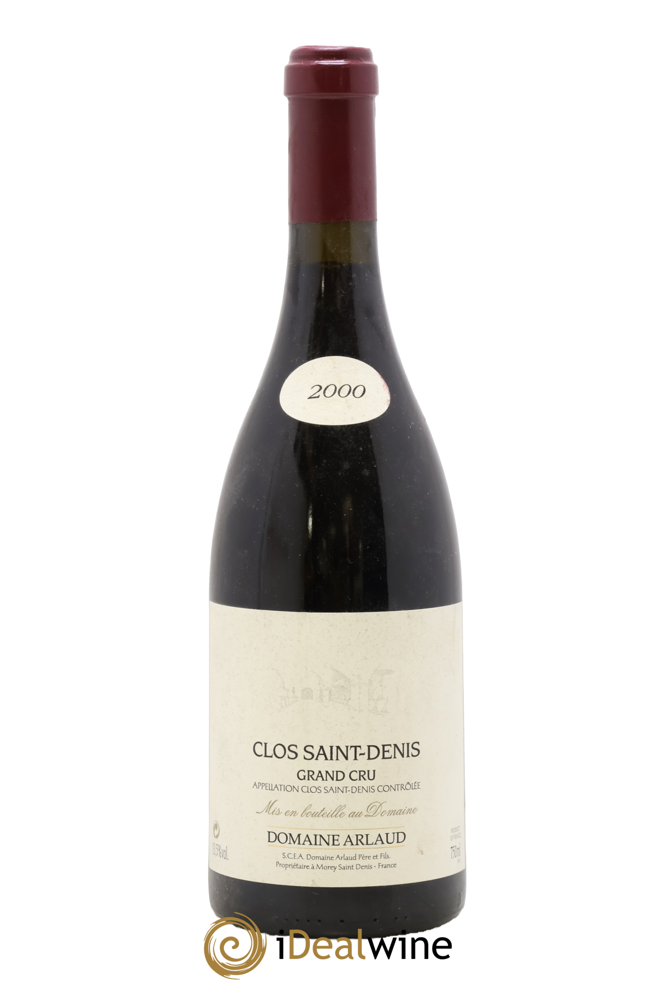Clos Saint-Denis Grand Cru Arlaud 2000 - Lot of 1 bottle - 0