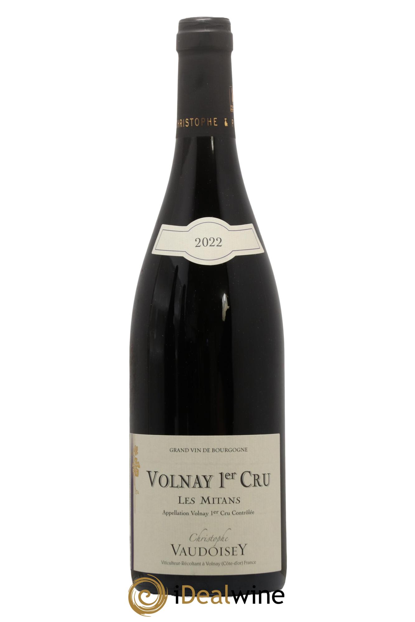 Volnay 1er Cru Les Mitans Domaine Vaudoisey 2022 - Lotto di 1 bottiglia - 0