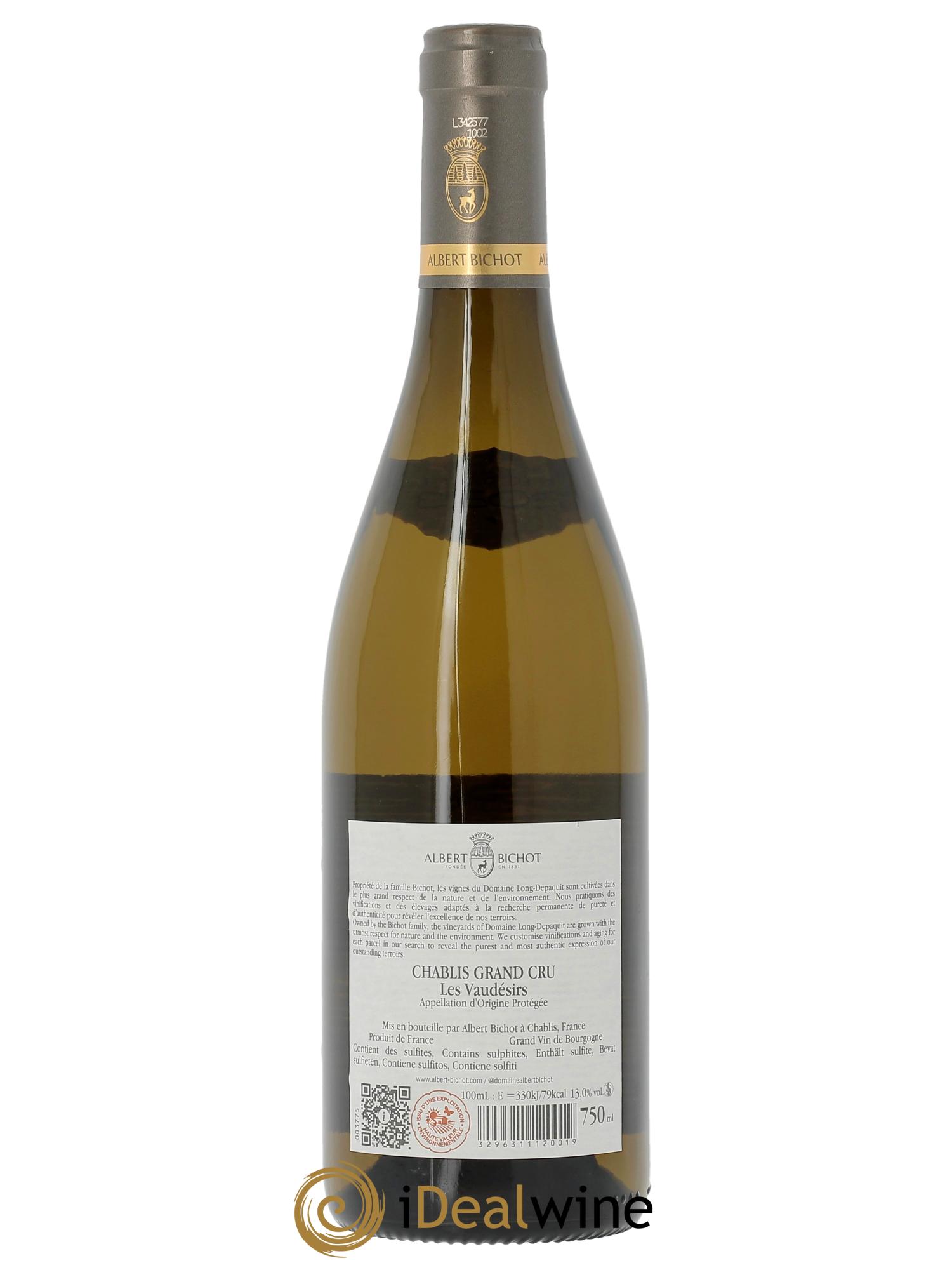 Chablis Grand Cru Vaudésir Long Depaquit - Albert Bichot (Domaine)  2023 - Lotto di 1 bottiglia - 1