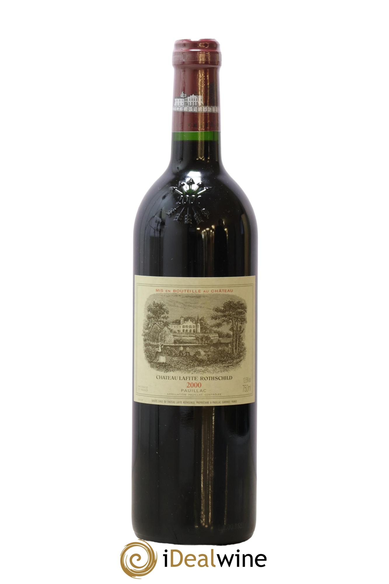 Château Lafite Rothschild 1er Grand Cru Classé 2000 - Posten von 1 Flasche - 0