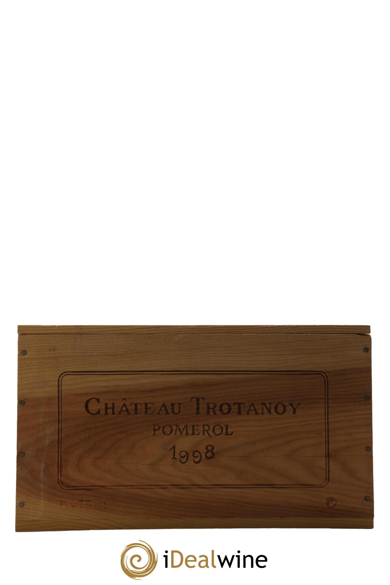 Château Trotanoy 1998 - Lot de 6 bouteilles - 4