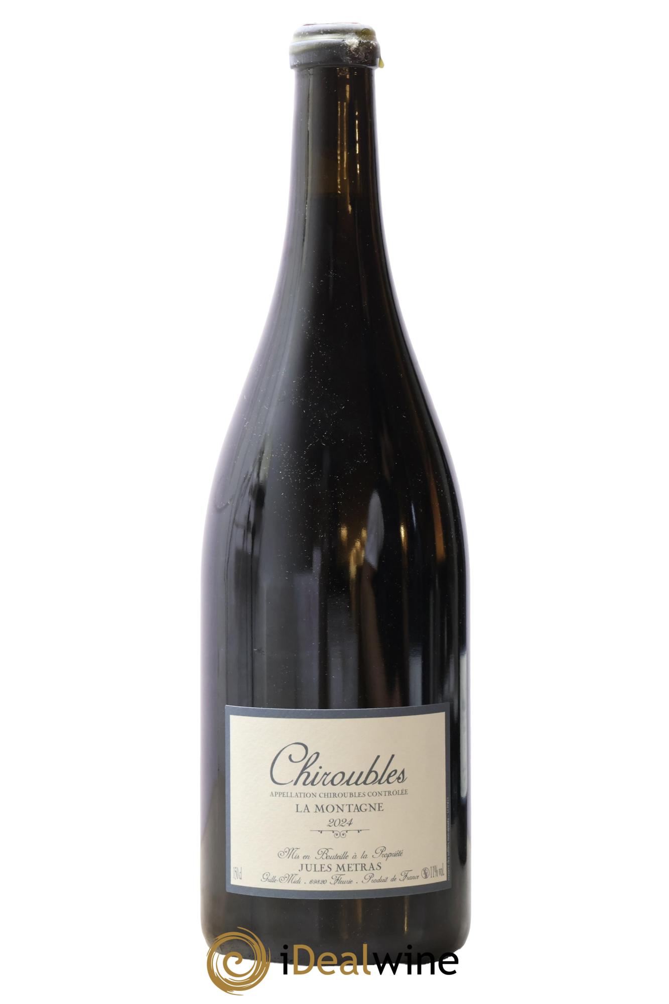 Chiroubles La Montagne Jules Métras (Domaine) 2024 - Lot de 1 magnum - 0