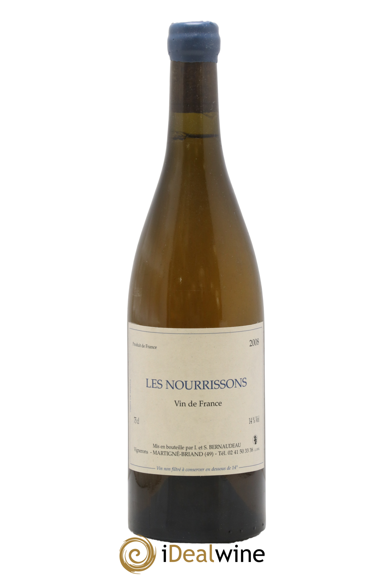 Vin de France Les Nourrissons Stéphane Bernaudeau 2008 - Posten von 1 Flasche - 0