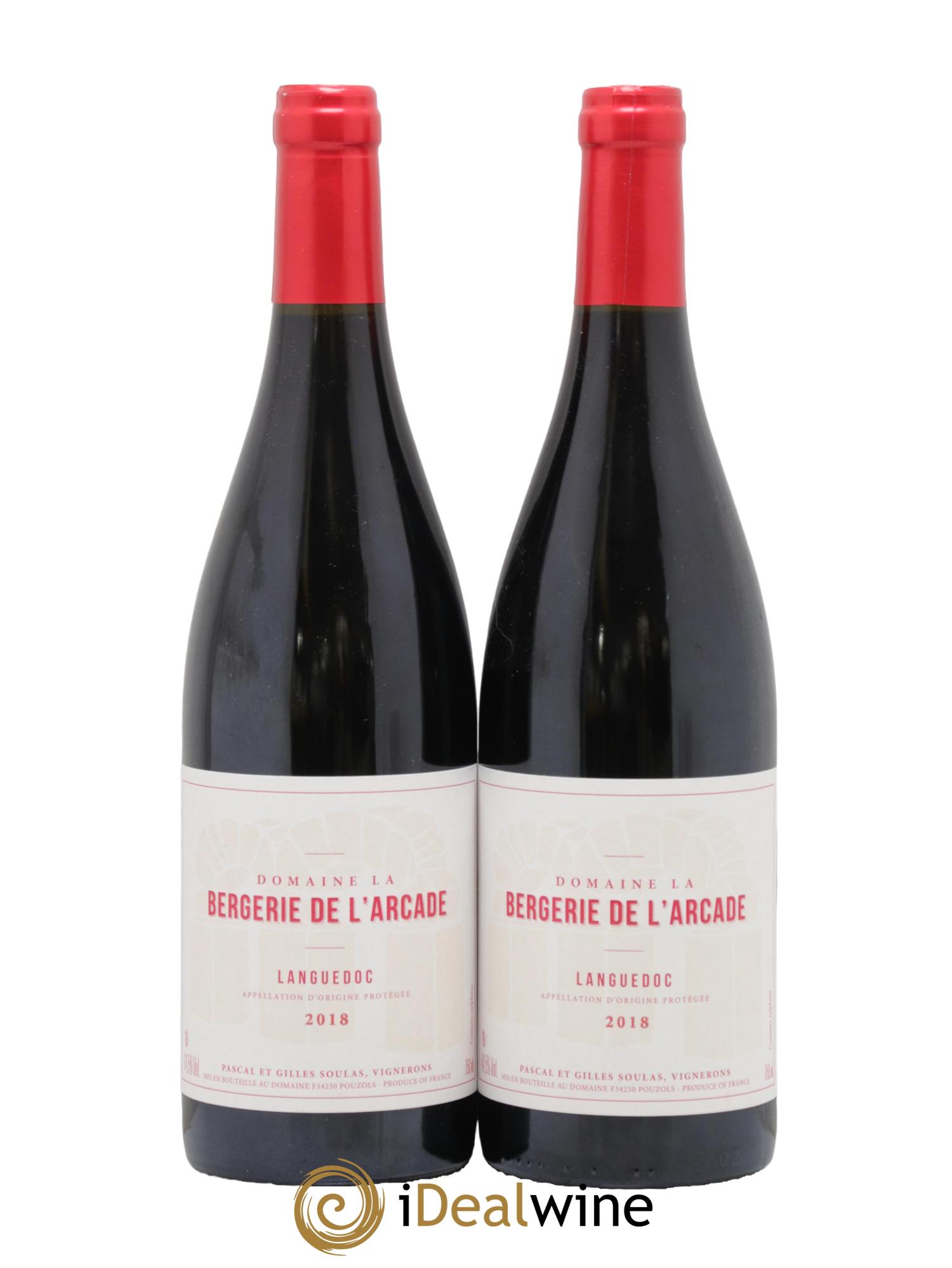 Languedoc La Bergerie de l'Arcade (Domaine) 2018 - Lot de 2 bouteilles - 0