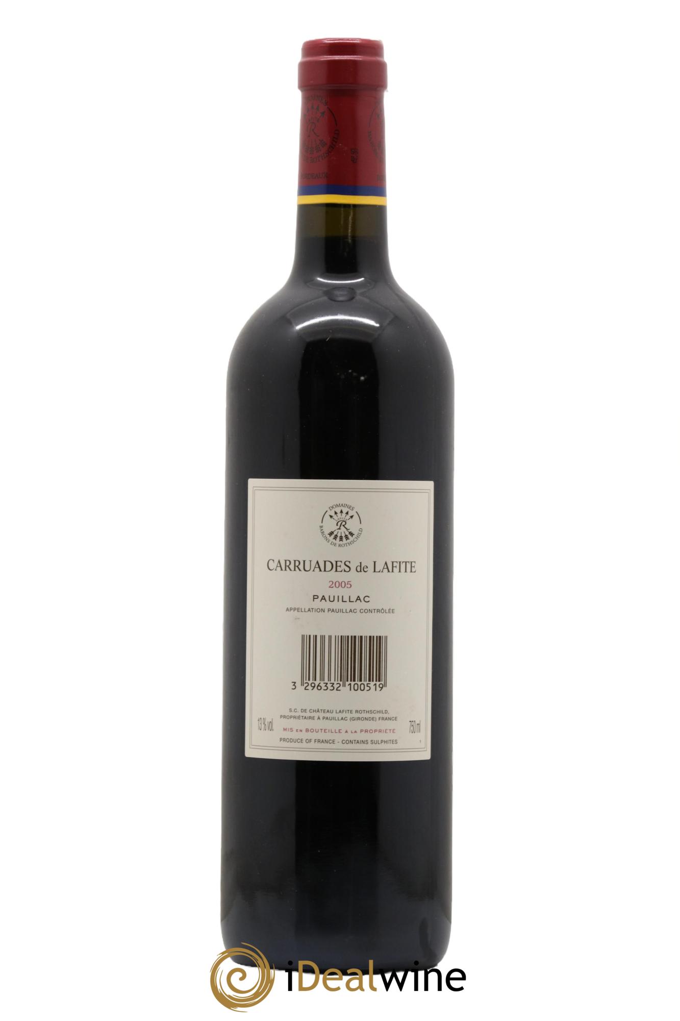 Carruades de Lafite Rothschild Second Vin 2005 - Lotto di 1 bottiglia - 1