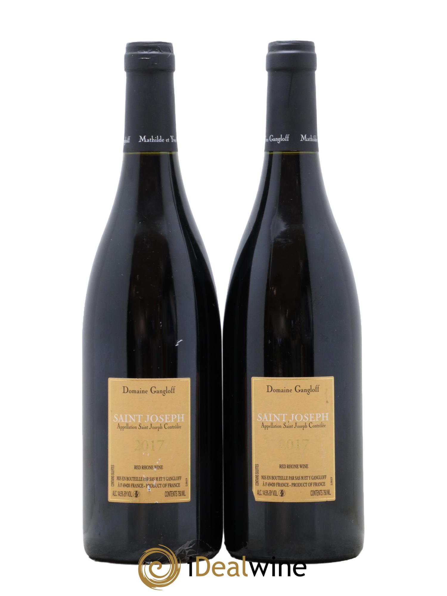 Saint-Joseph Gangloff (Domaine) 2017 - Lot de 2 bouteilles - 1
