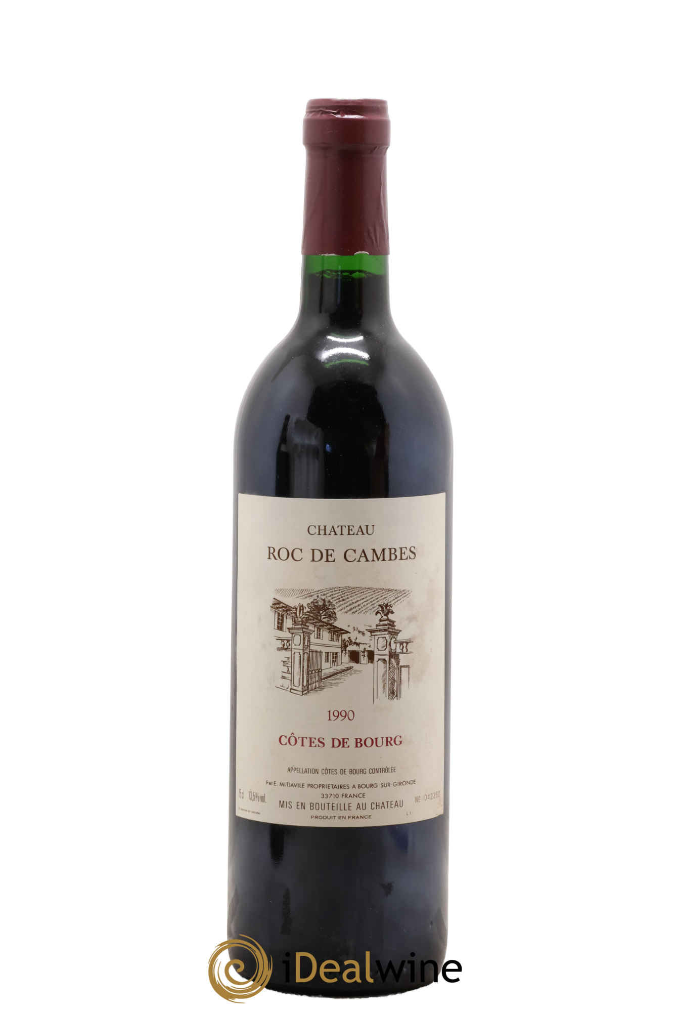 Roc de Cambes 1990 - Posten von 1 Flasche - 0