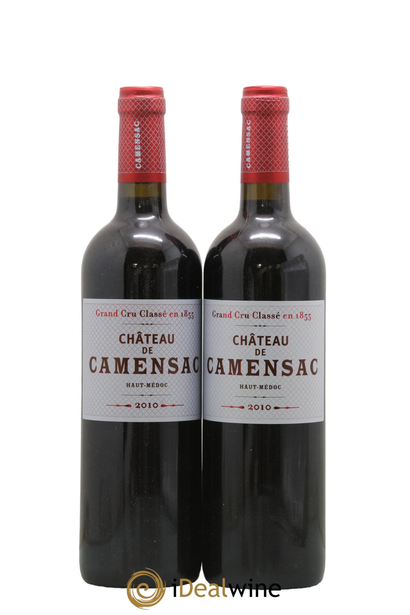 Château Camensac 5ème Grand Cru Classé 2010 - Lot of 2 bottles - 0