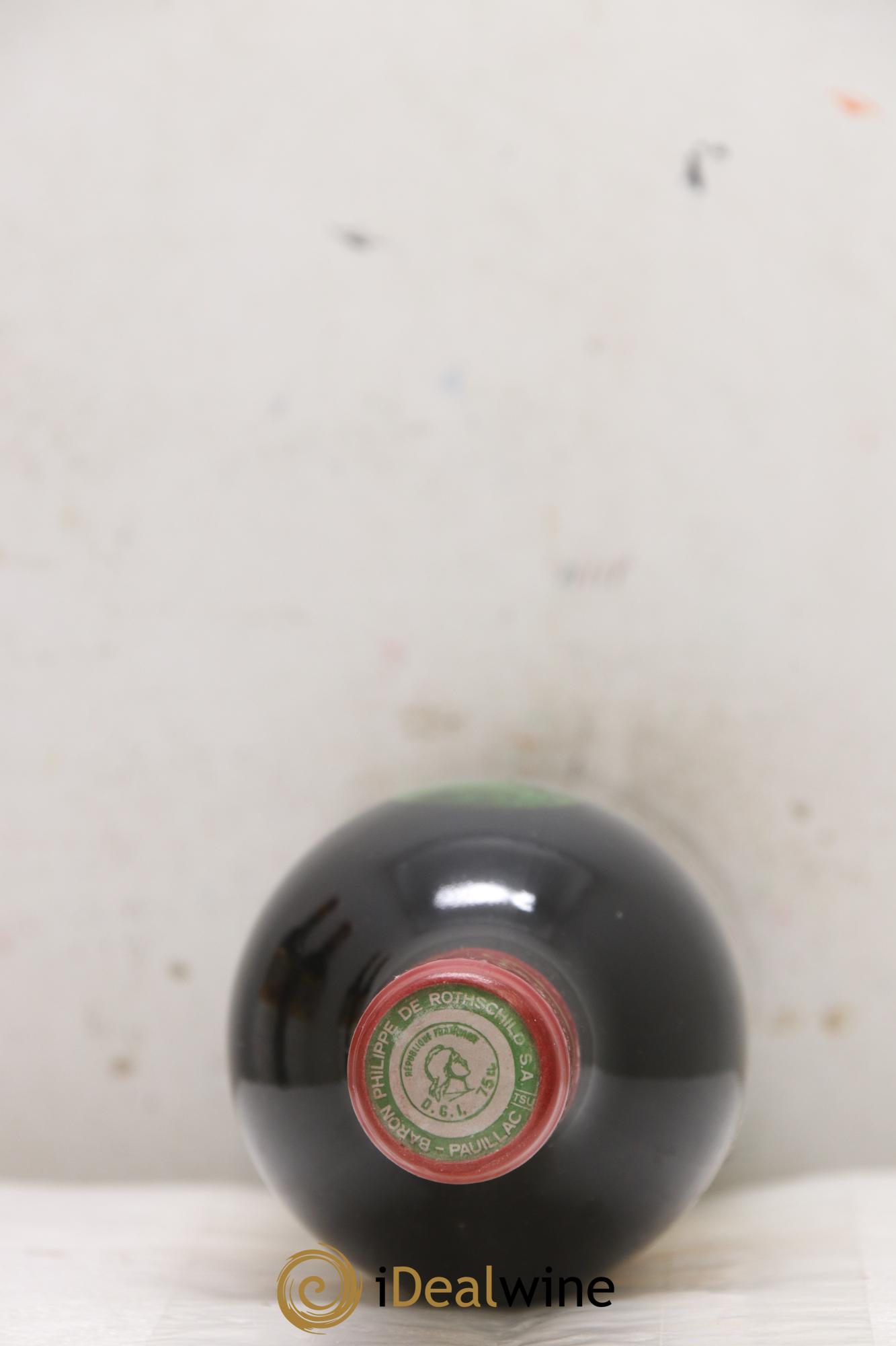 Château Mouton Rothschild 1er Grand Cru Classé 1987 - Lotto di 3 bottiglie - 1