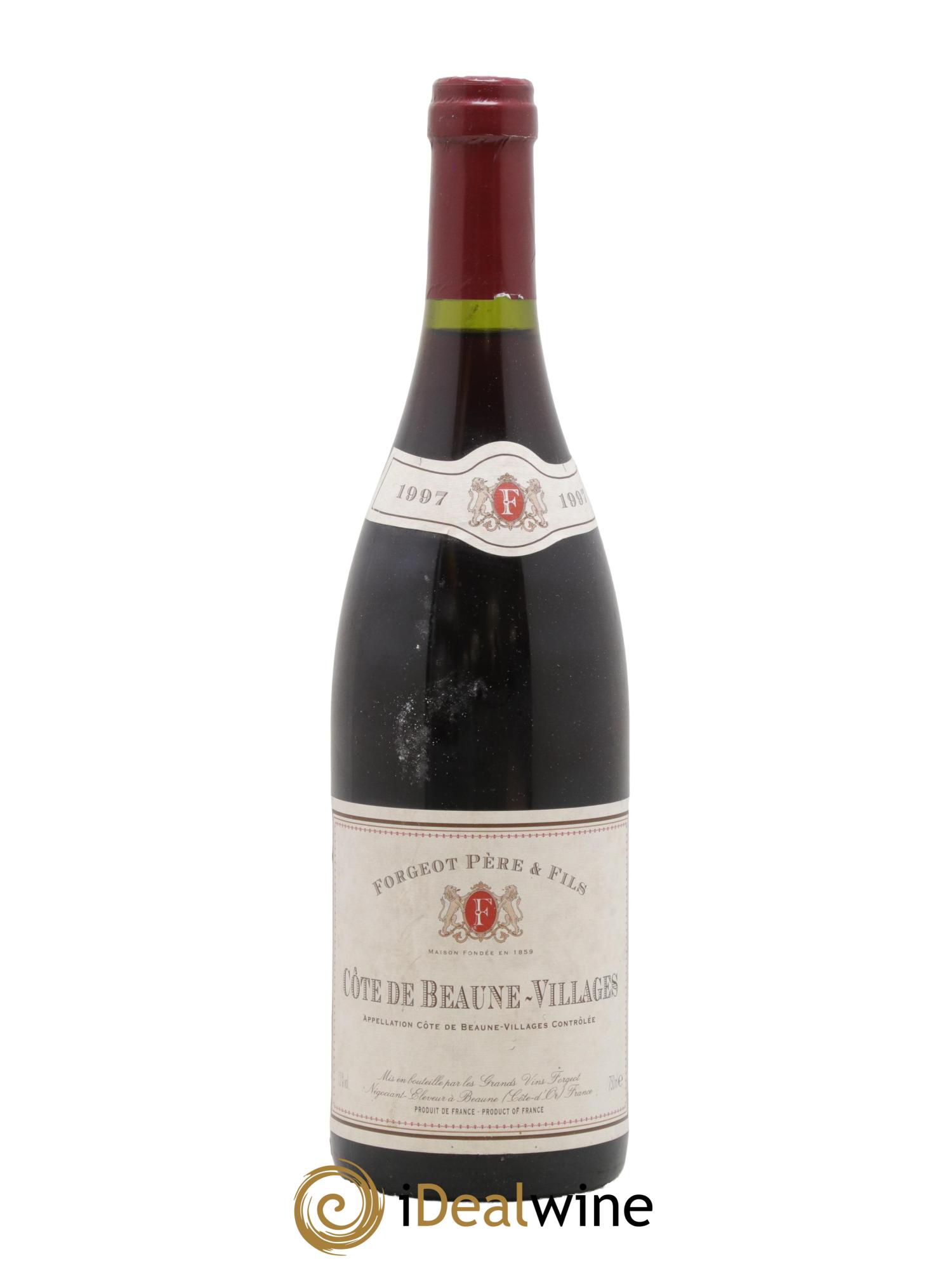Côte de Beaune Forgeot Père et Fils 1997 - Lot de 1 bouteille - 0
