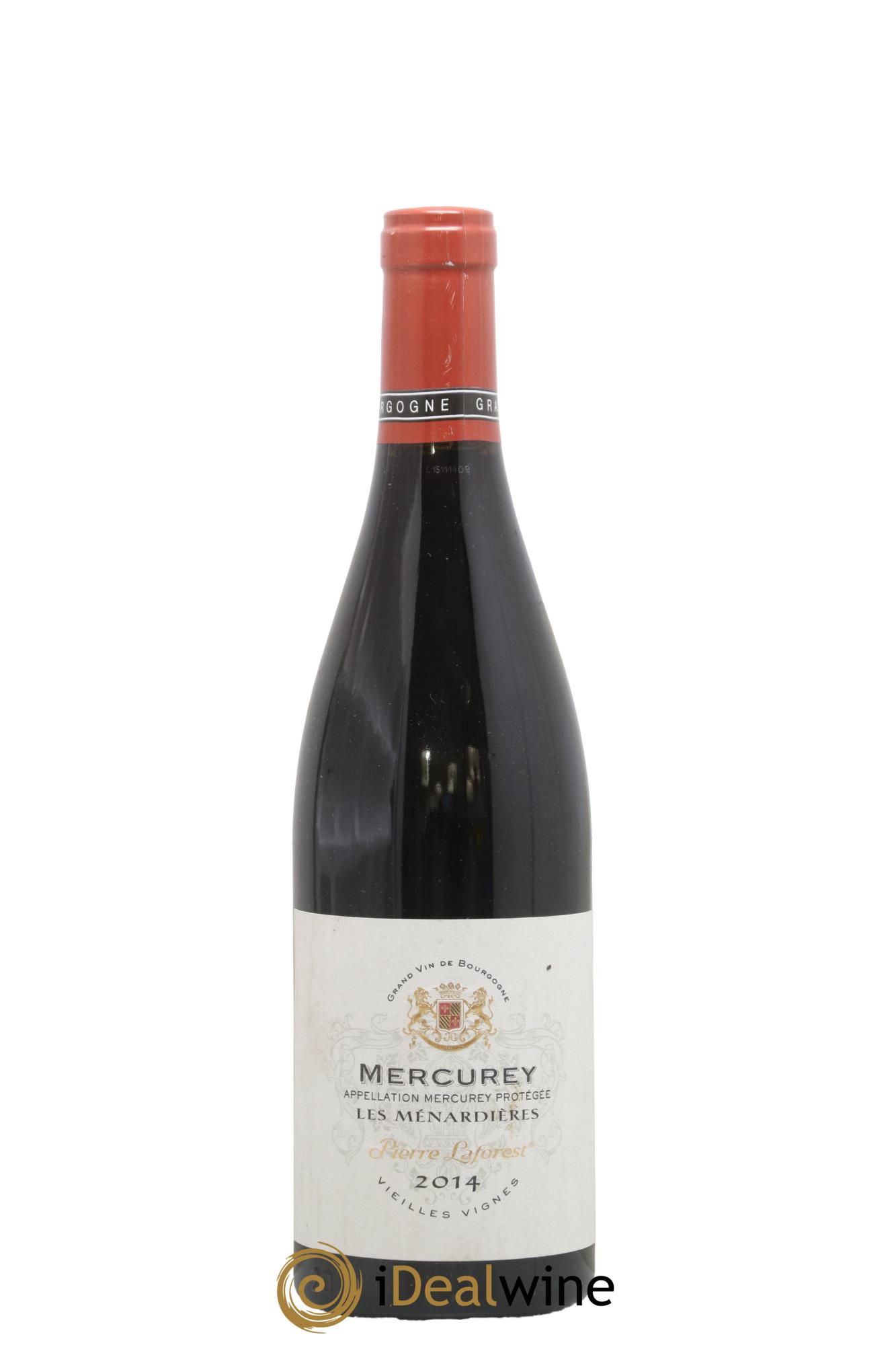 Mercurey Les Menardières Vieilles Vignes Pierre Laforest 2014 - Posten von 1 Flasche - 0