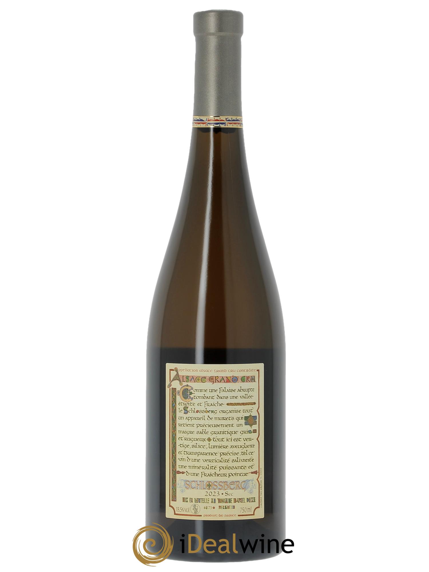 Alsace Grand Cru Schlossberg Marcel Deiss (Domaine) 2023 - Lot de 1 bouteille - 1