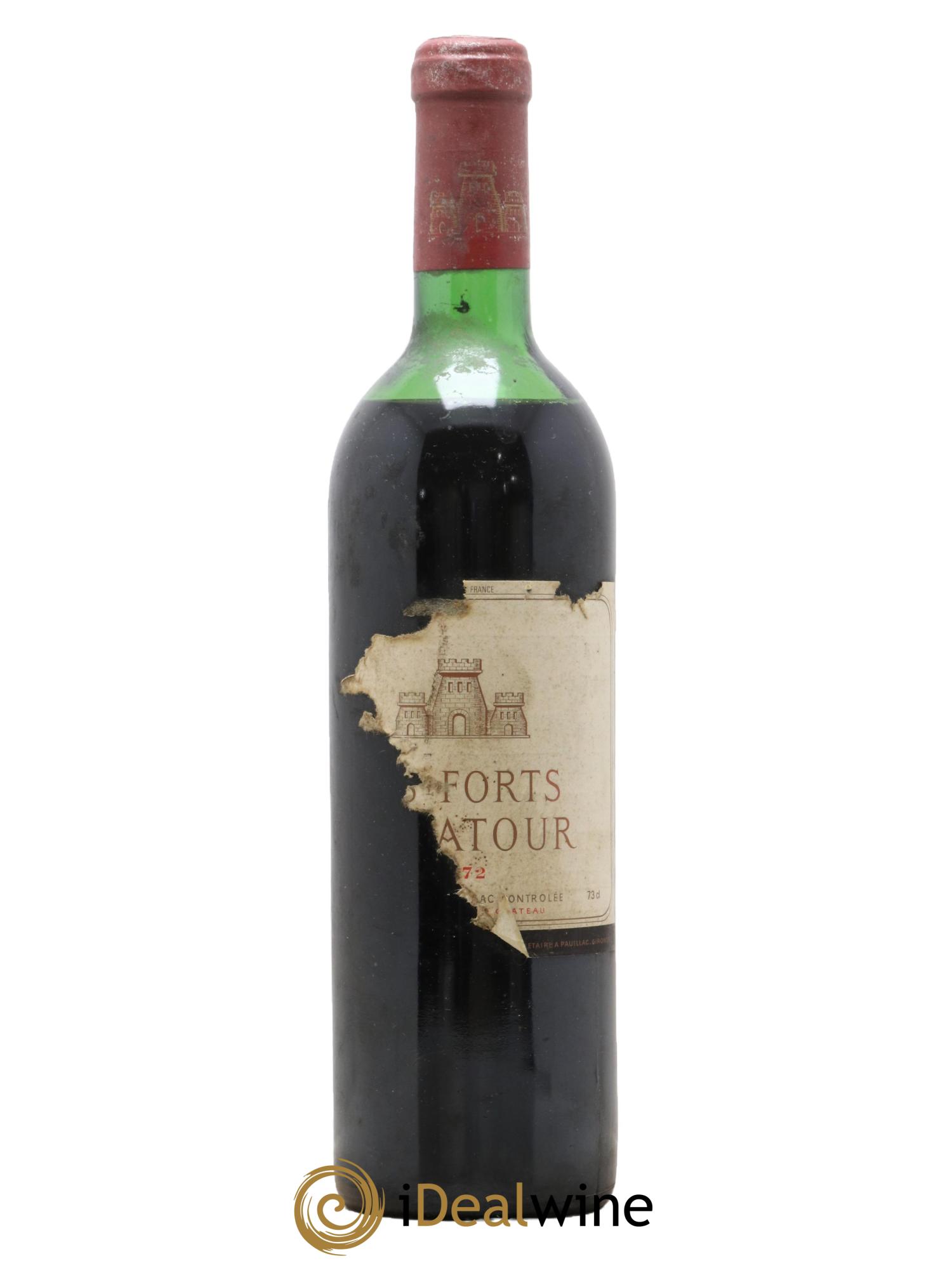 Les Forts de Latour Second Vin 1972 - Lot de 1 bouteille - 0
