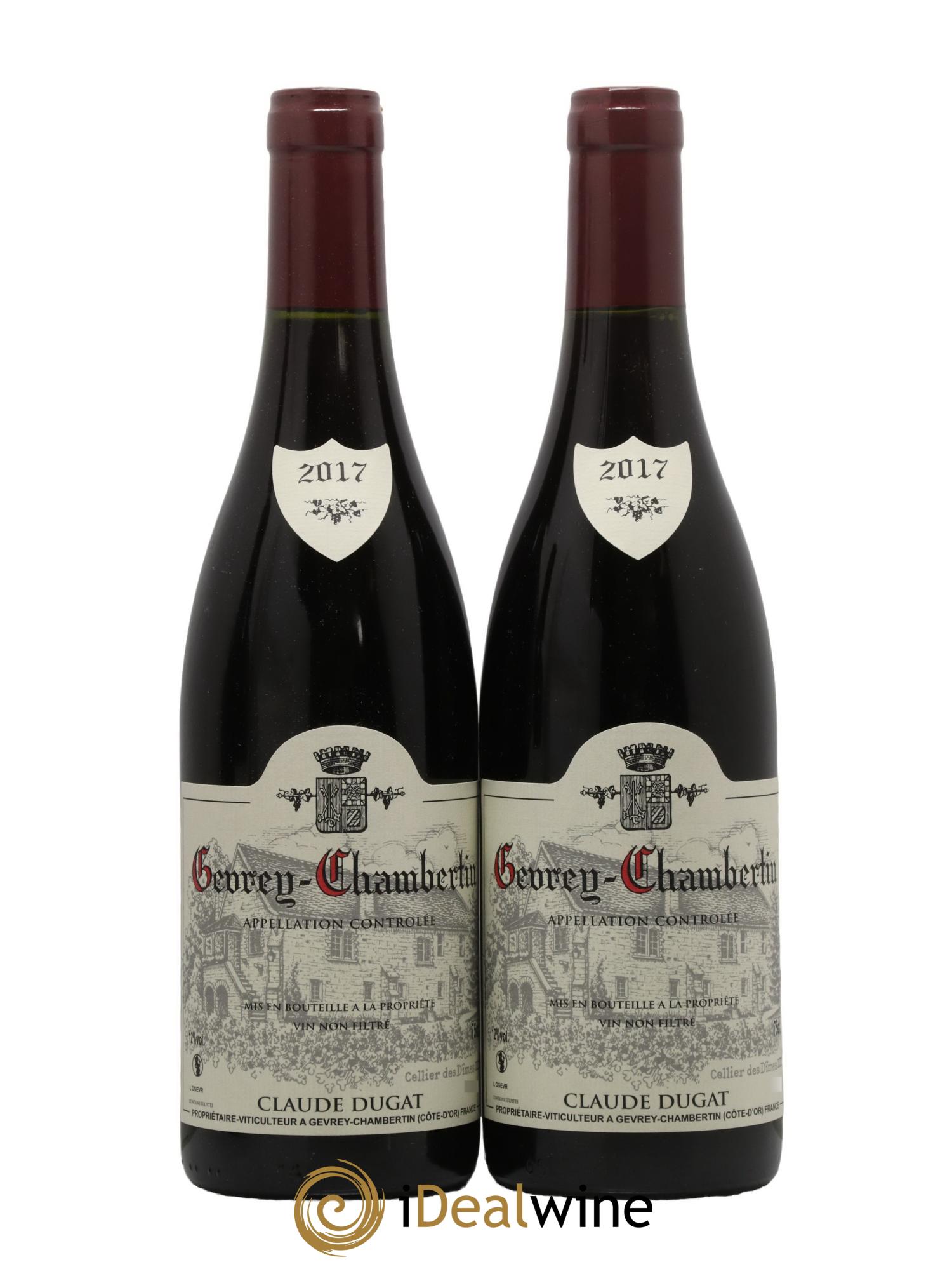 Gevrey-Chambertin Claude Dugat 2017 - Posten von 2 Flaschen - 0