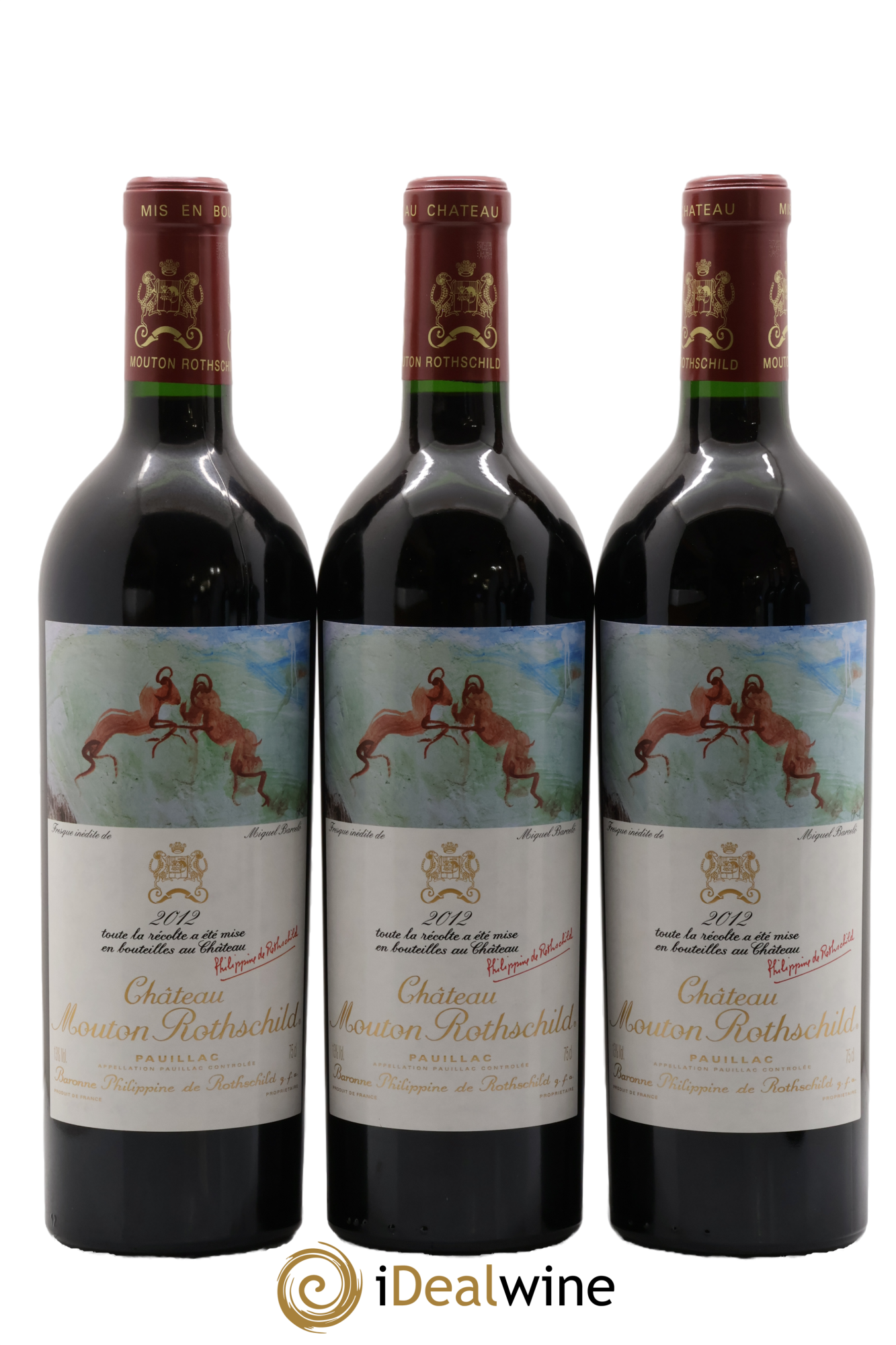 Château Mouton Rothschild 1er Grand Cru Classé 2012 - Lotto di 6 bottiglie - 3