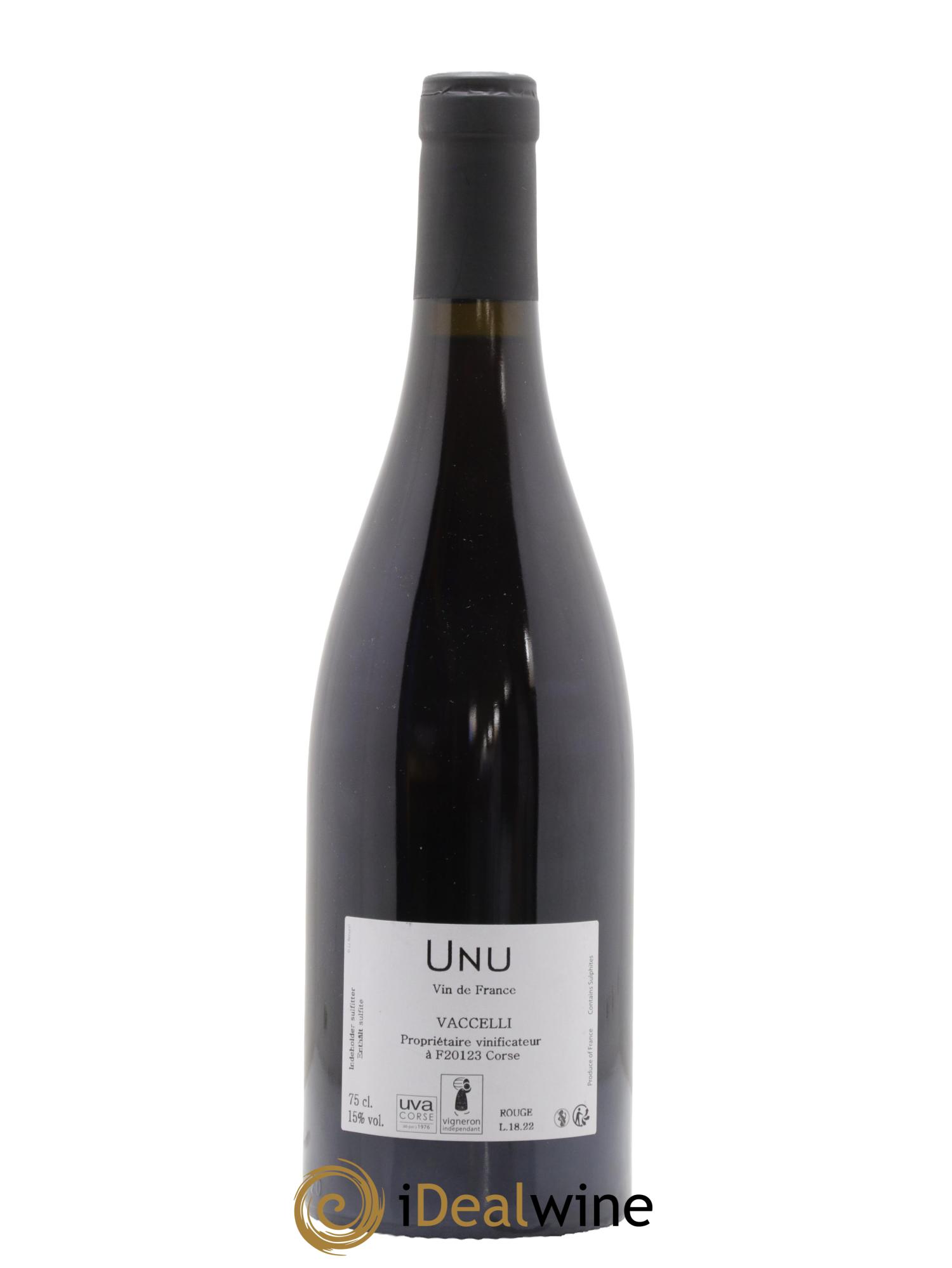 Ajaccio Unu Vaccelli - Lot of 1 bottle - 1