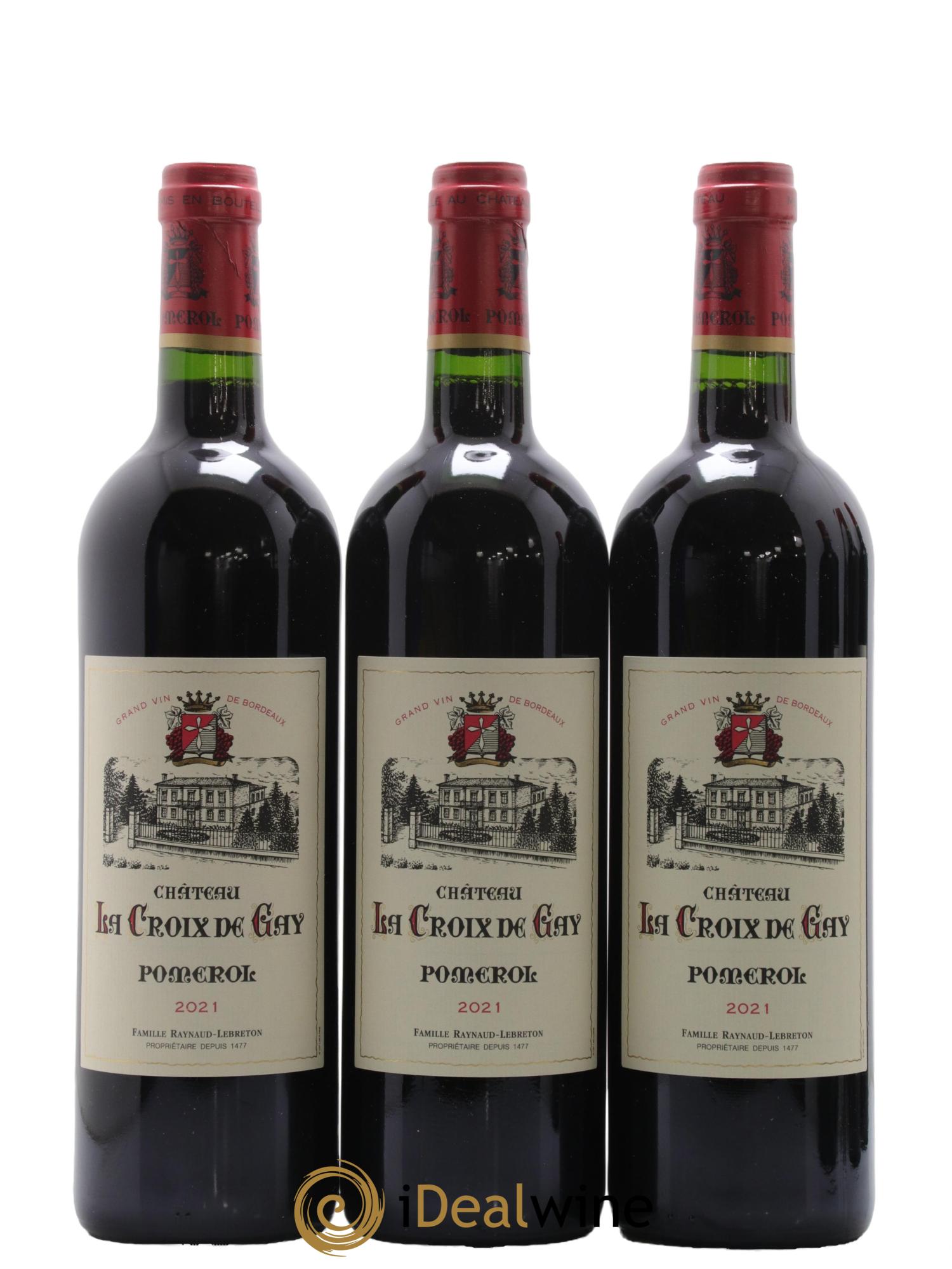Château la Croix de Gay 2021 - Lot de 6 bouteilles - 1